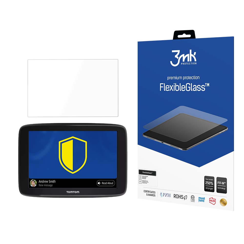 Hibridinis stiklas 3mk FlexibleGlass™ TomTom Go Basic