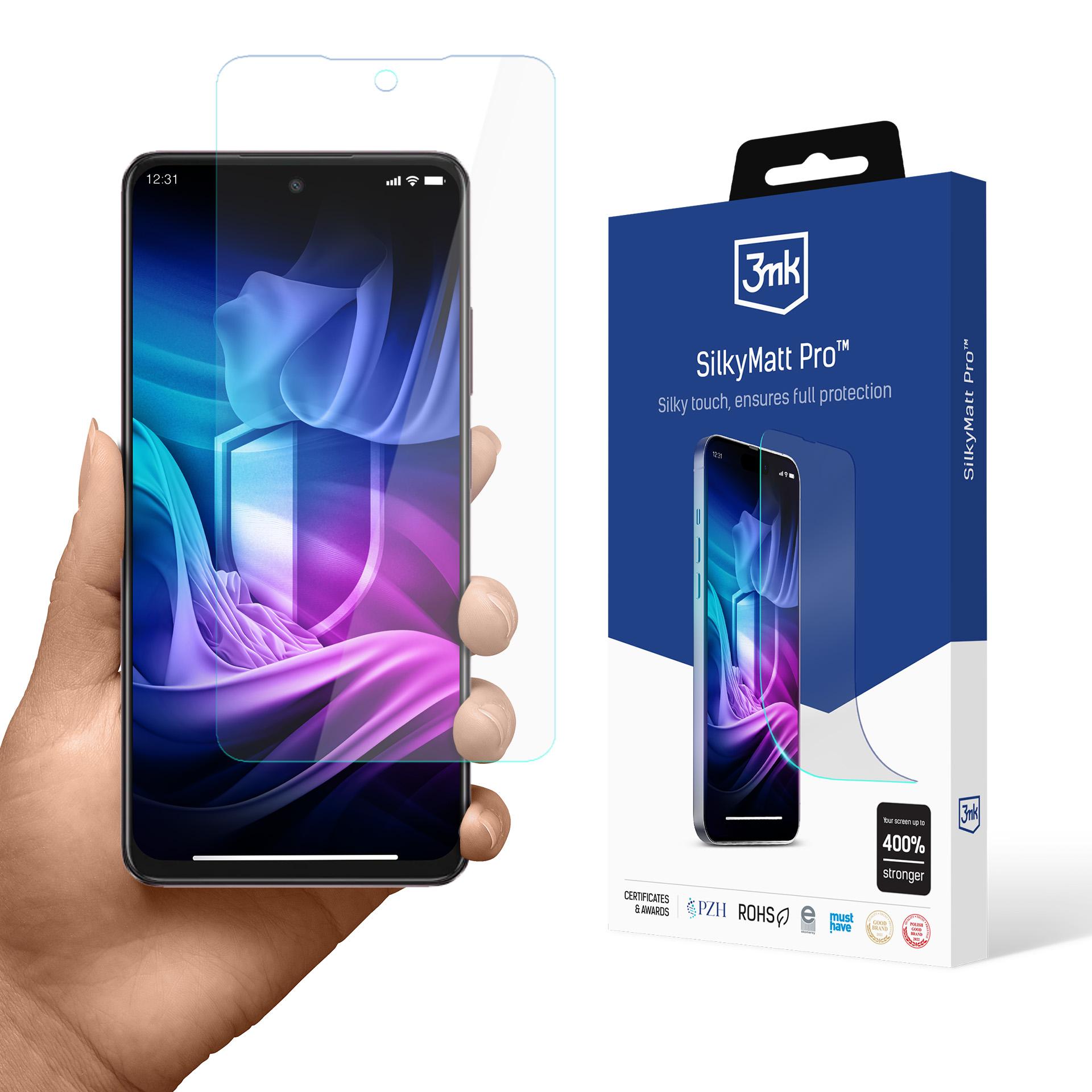 3mk Silky Matt Pro — защита экрана телефона для Oppo A60 5G