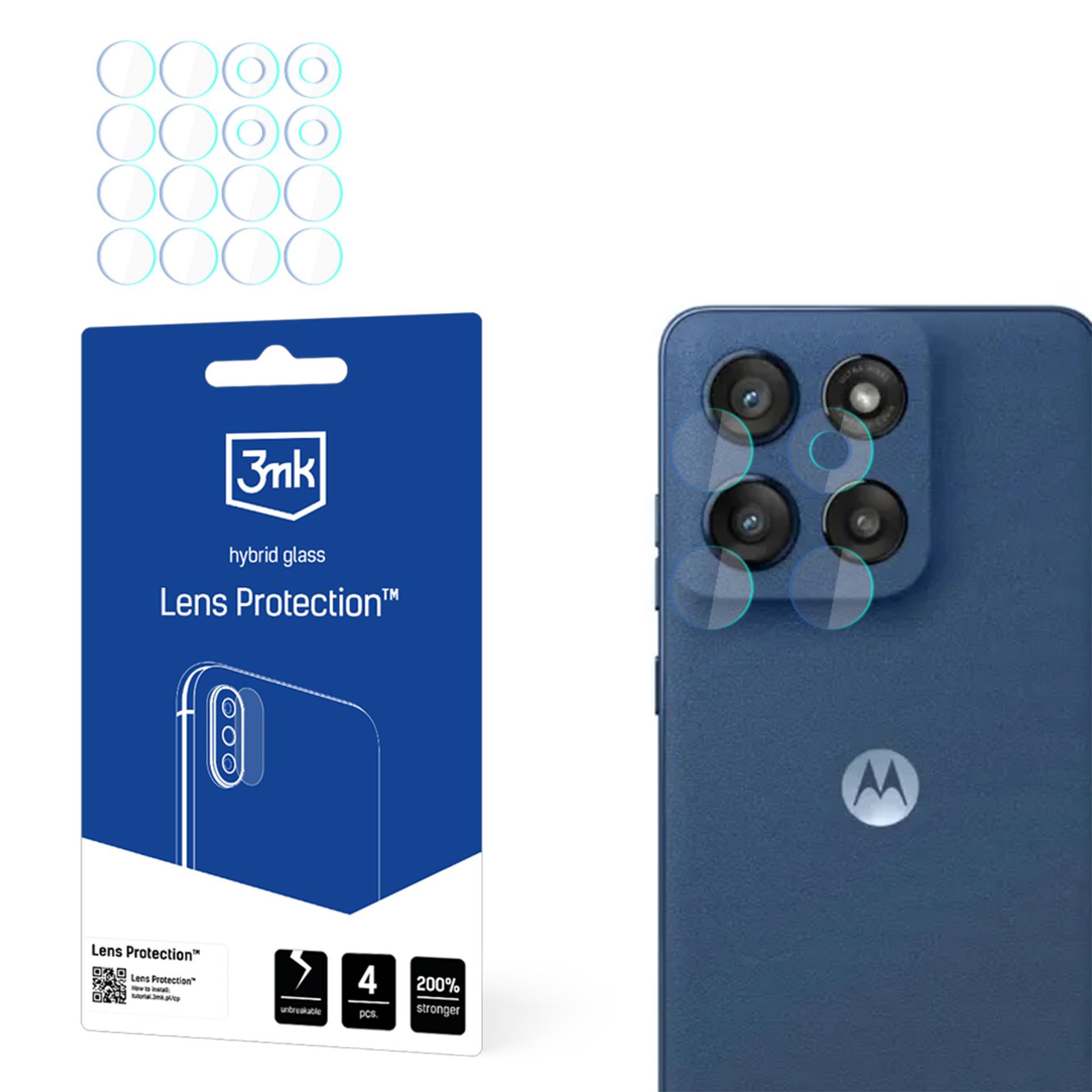 3mk Lens Protection Hybrid Glass for Motorola Edge 60 Stylus Camera Lens