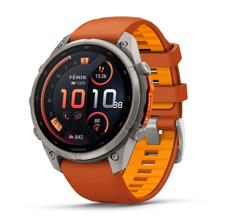 Garmin Fenix 9 Pro išmanusis laikrodis, Titanium, 010-04336-01