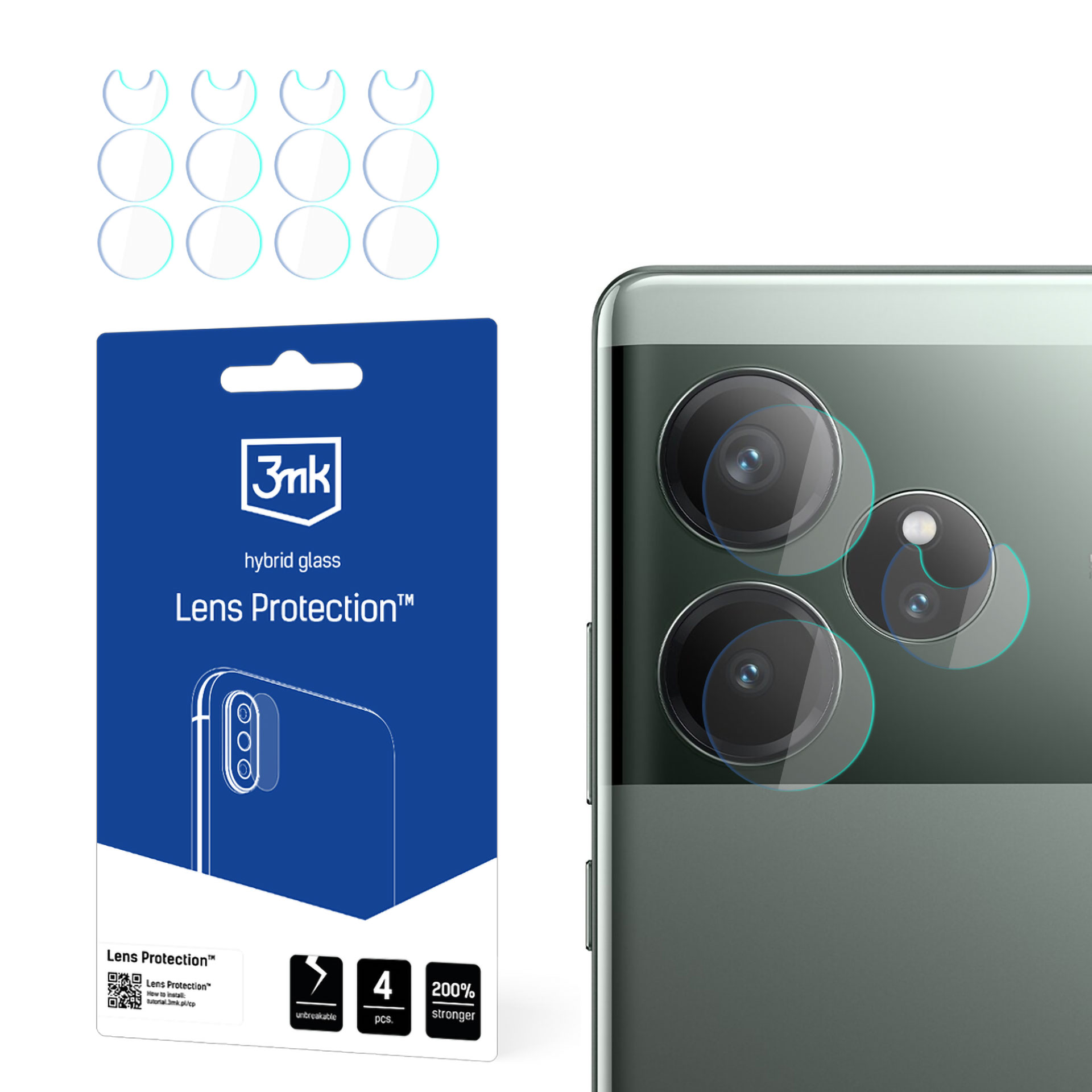Kameros apsauga 3mk Lens Protection, skirta Realme GT 6