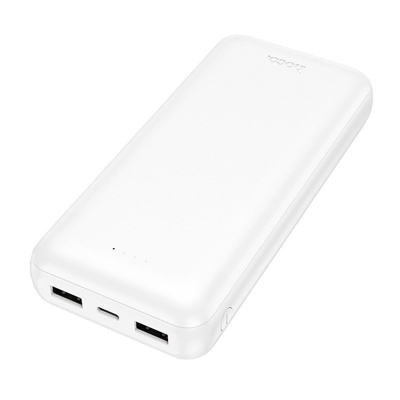 Hoco J153A išorinė baterija, 20000 mAh, 2 A, 10 W, balta