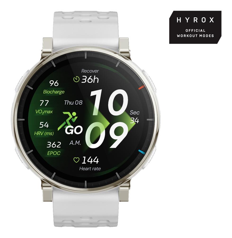 Amazfit išmanusis laikrodis Active 3 Pro (W2558GL3N) – Aero baltas