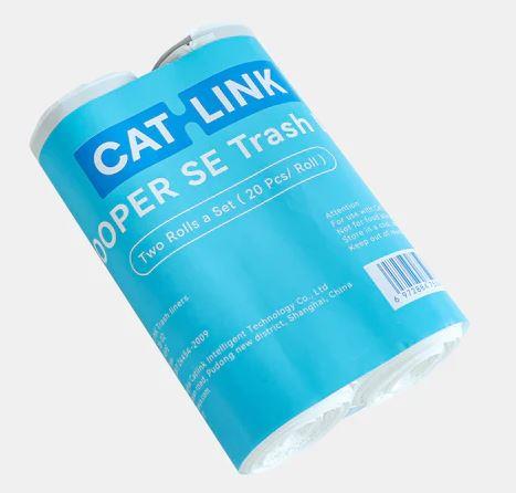 CATLINK kačių tualeto atliekų maišeliai 2 ritinėliai (CL-TB-01)