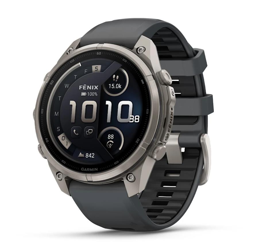 Garmin Fenix 9 Pro išmanusis laikrodis, Titanium, 010-04336-21