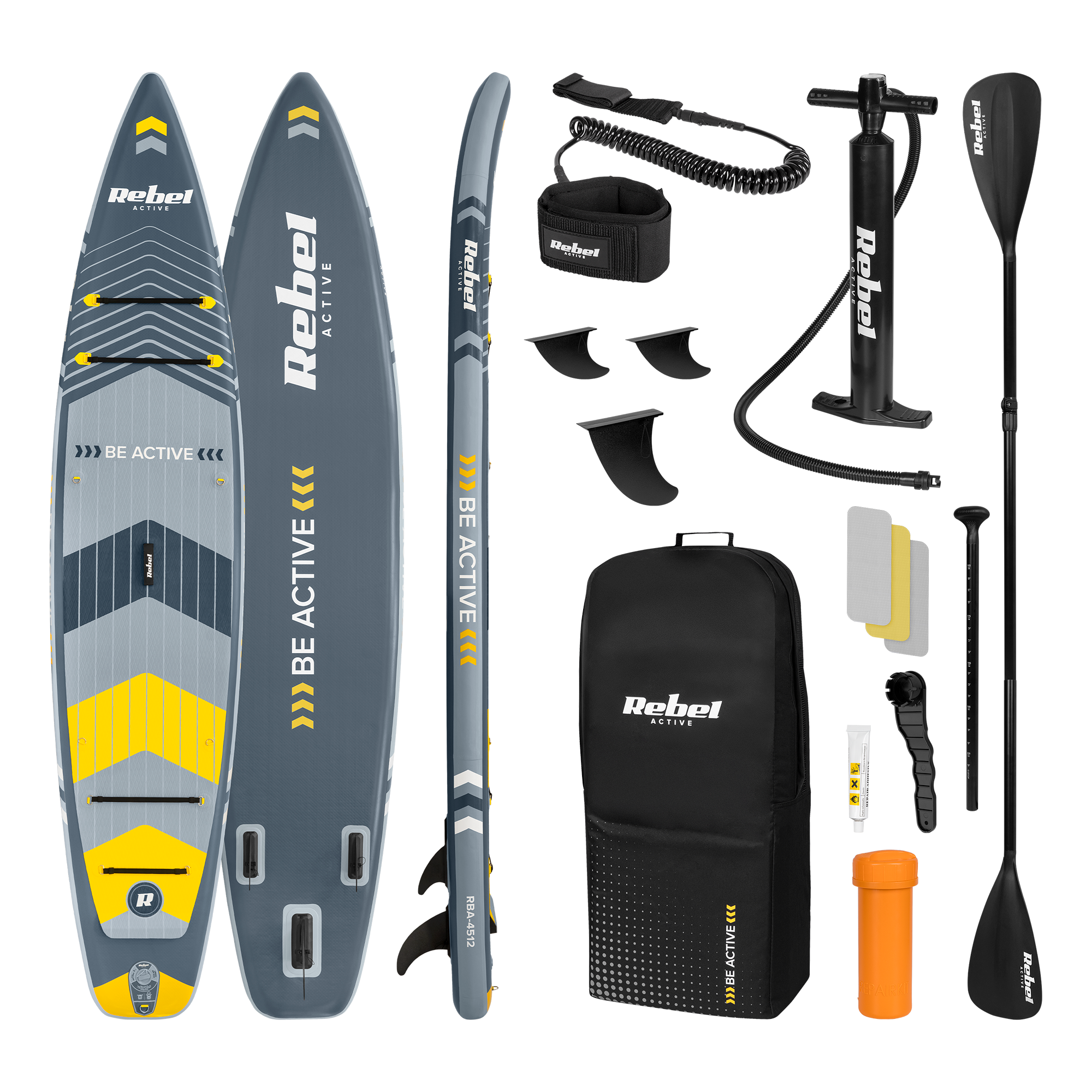Irklentė 381 cm „Rebel Active Pro Touring“ rinkinys RBA-4512