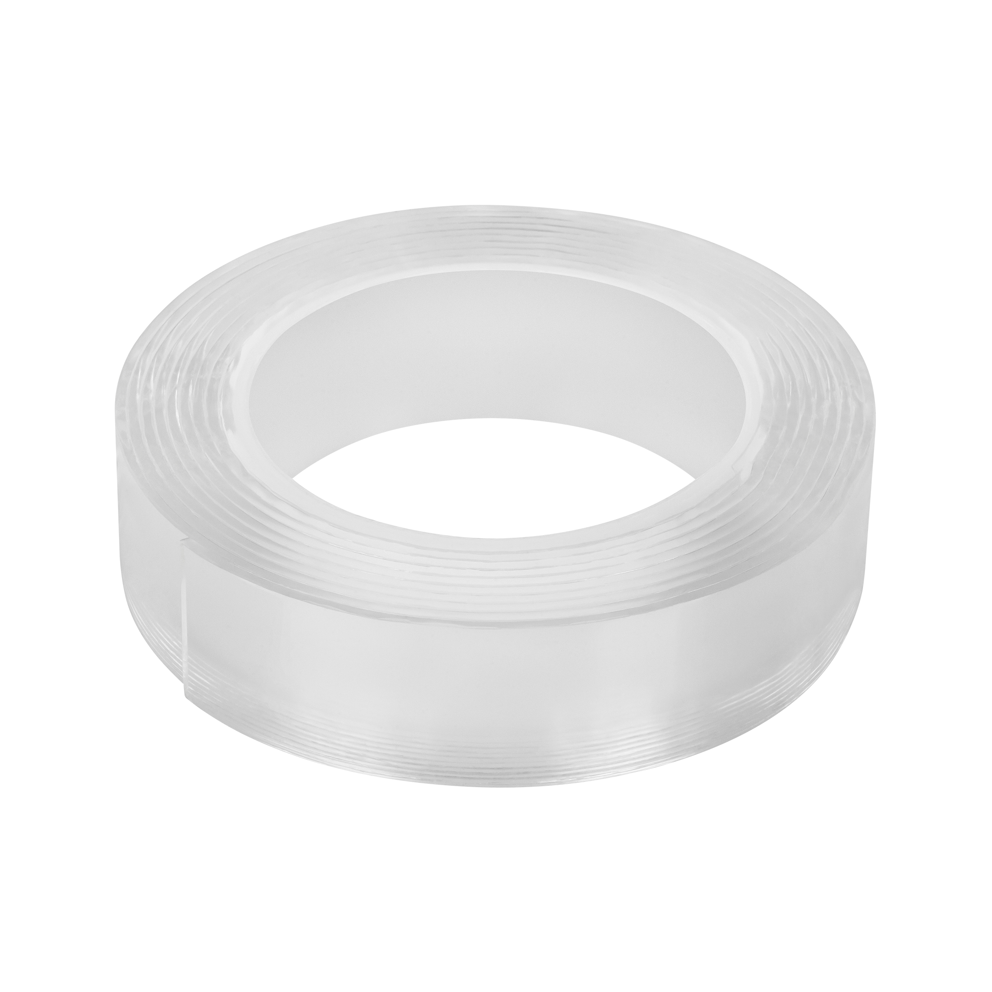 Rebel transparent double-sided mounting tape, 1 mm x 19 mm x 1.5 m