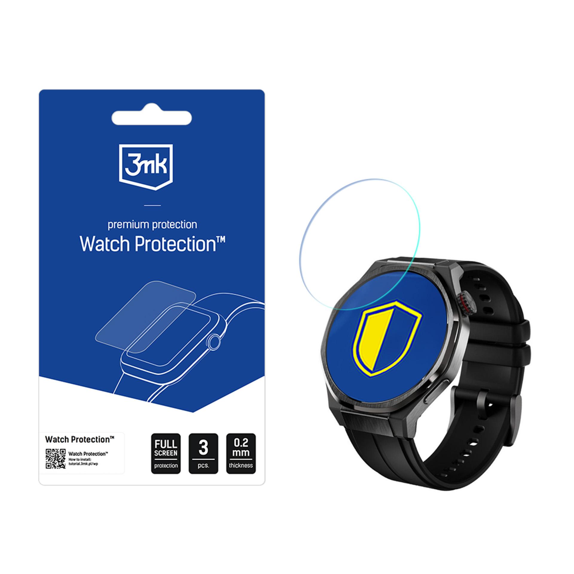 Išmaniojo laikrodžio apsauginis stiklas 3mk Watch Protection FlexibleGlass Honor Watch 5 Ultra