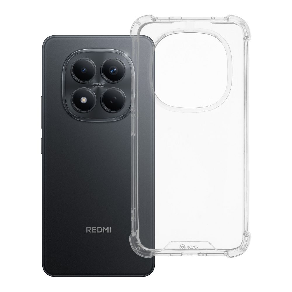 ROAR dėklas ARMOR skirtas XIAOMI Redmi Note 15 Pro Plus 5G skaidri