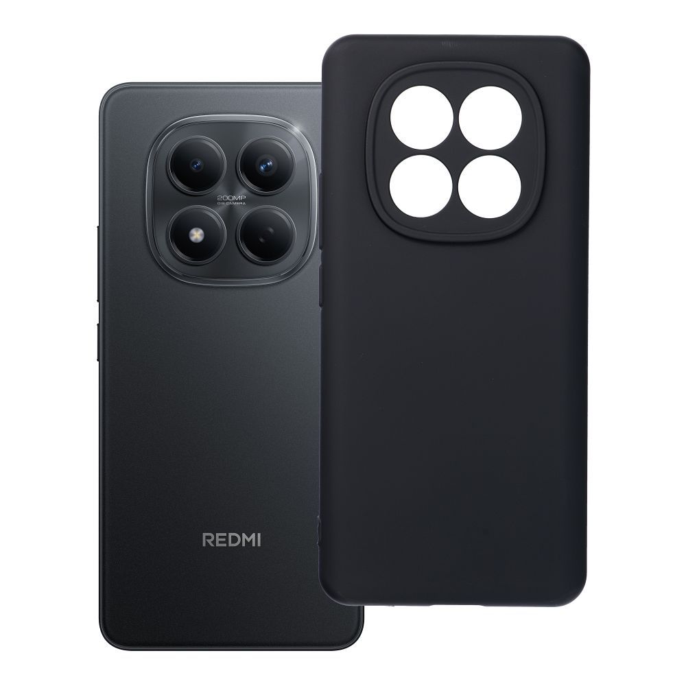 Silikoninis dėklas skirtas XIAOMI Redmi Note 15 5G black