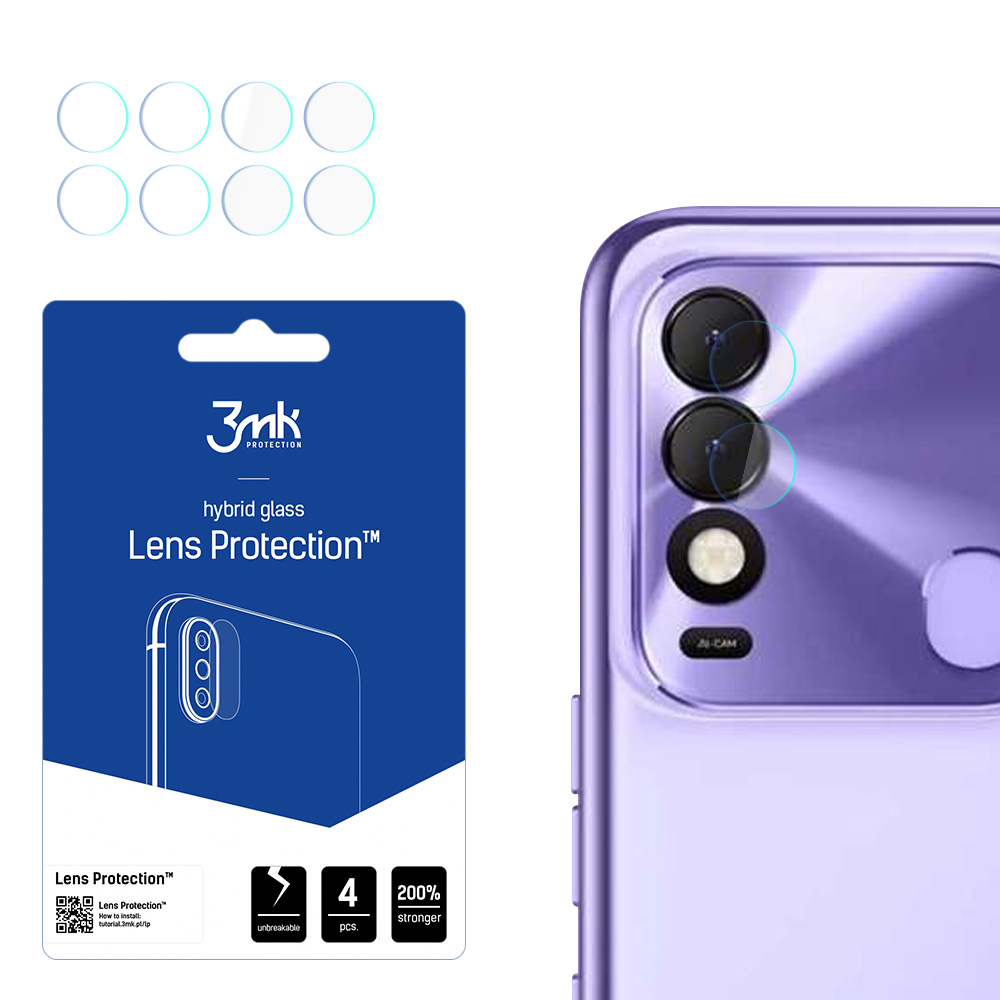 Tecno Spark 8 - 3mk Lens Protection