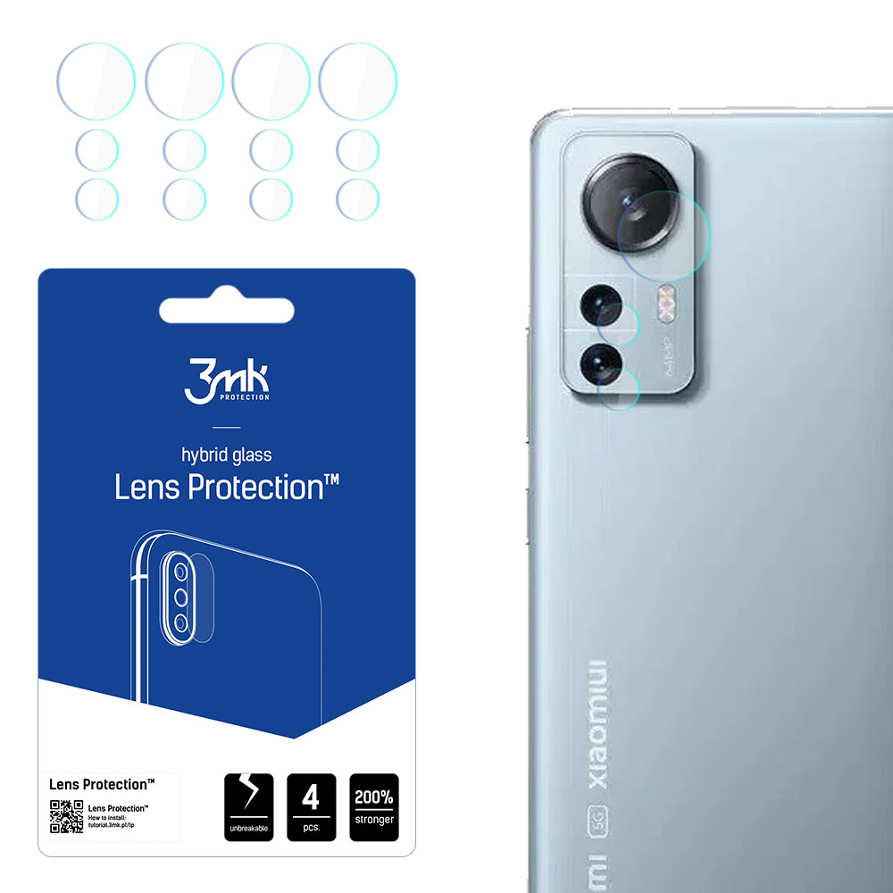 Xiaomi 12 Lite - 3mk objektyvo apsauga™