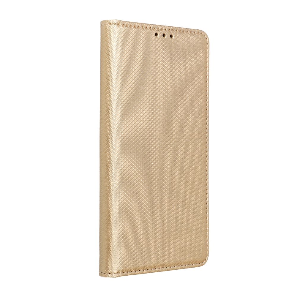 Auksinis atverčiamas dėklas „Smart Case Book“, skirtas „Motorola Moto G17 Power“