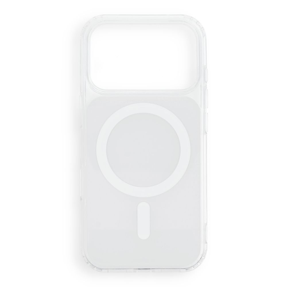 Dėklas, skirtas iPhone 18 Pro / 17 Pro: Clear Fusion Mag Cover, suderinamas su MagSafe, spalva – balta