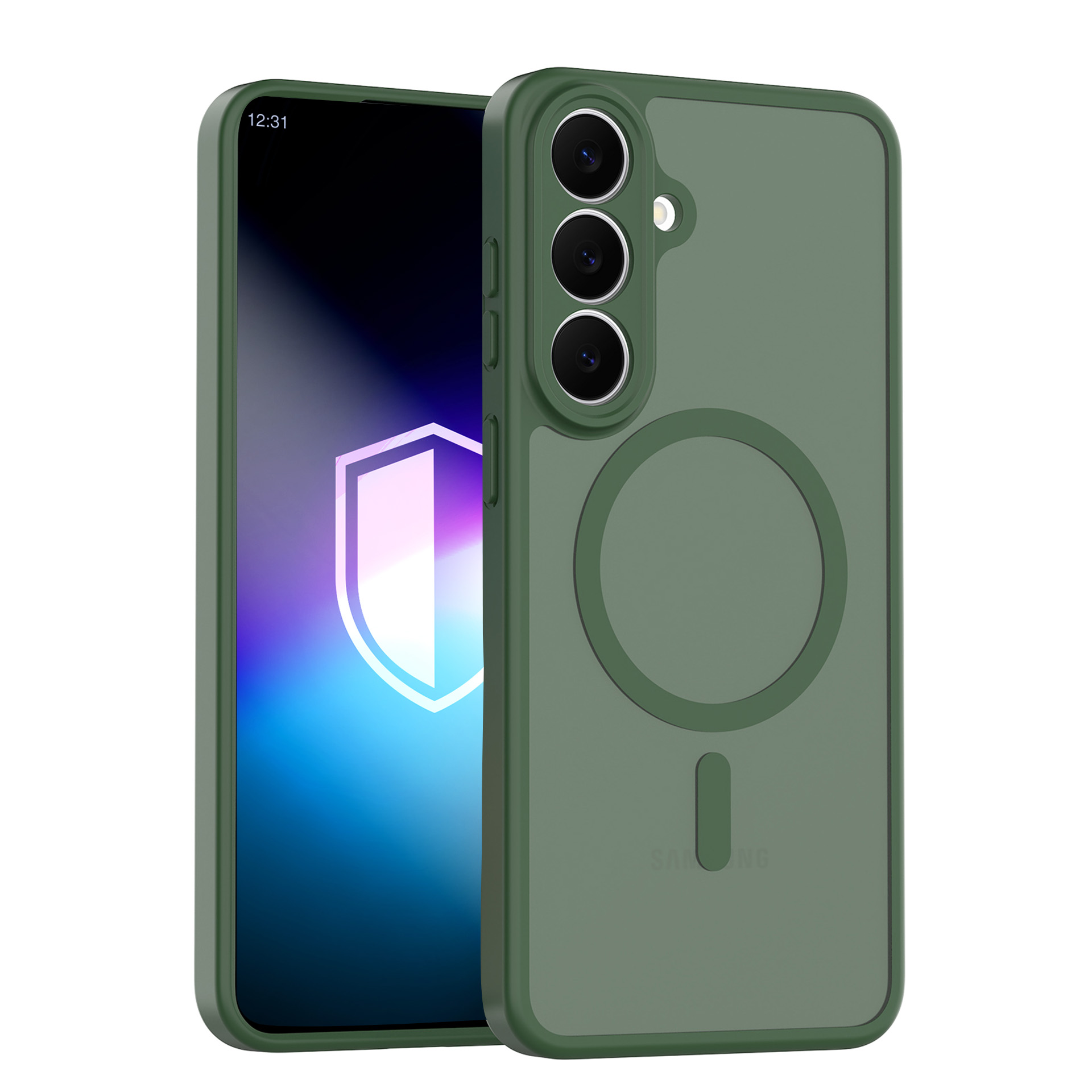 Samsung Galaxy S26 FE - 3mk Misty MagCase Green