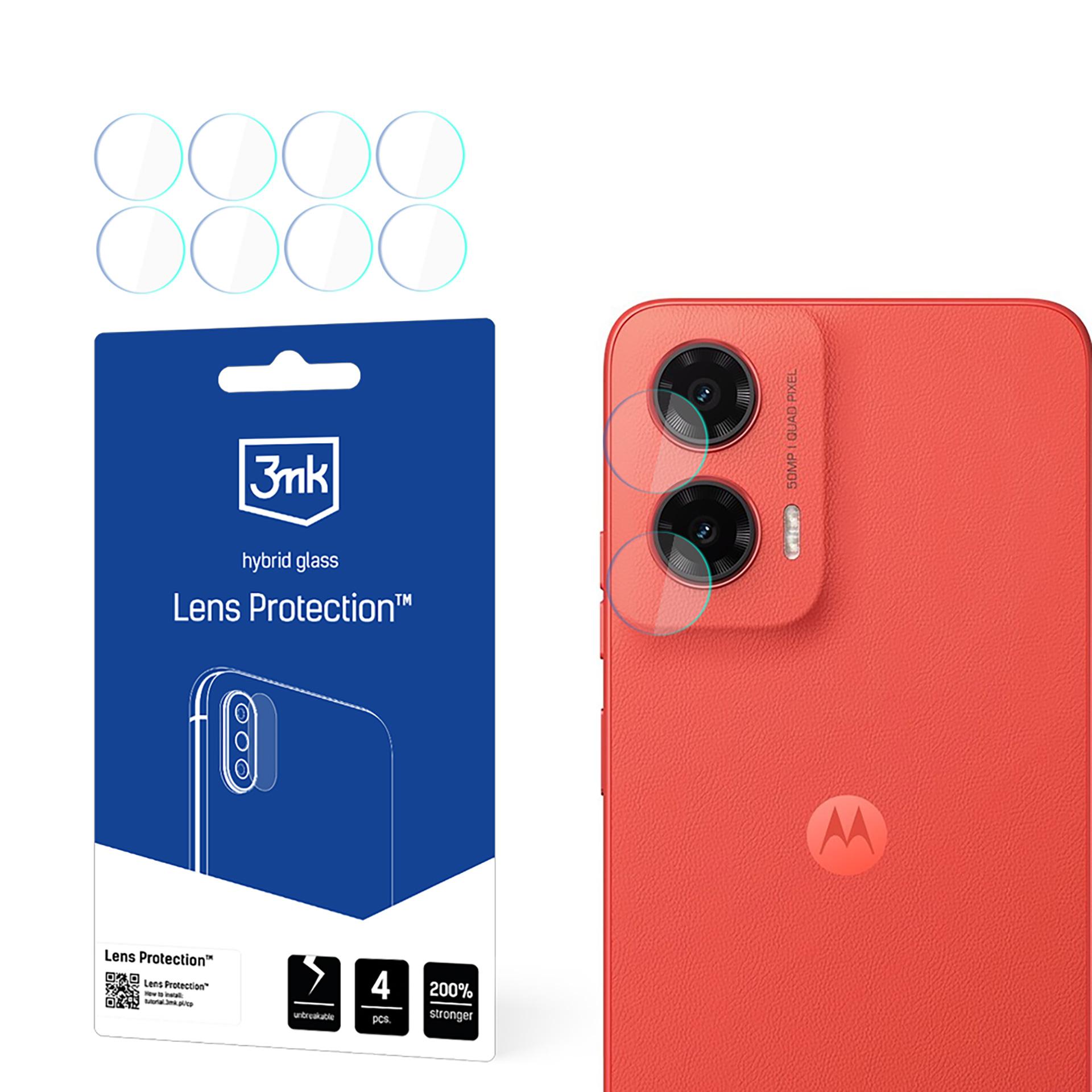 3mk objektyvo apsauga hibridinis stiklas Motorola Moto G35 5G