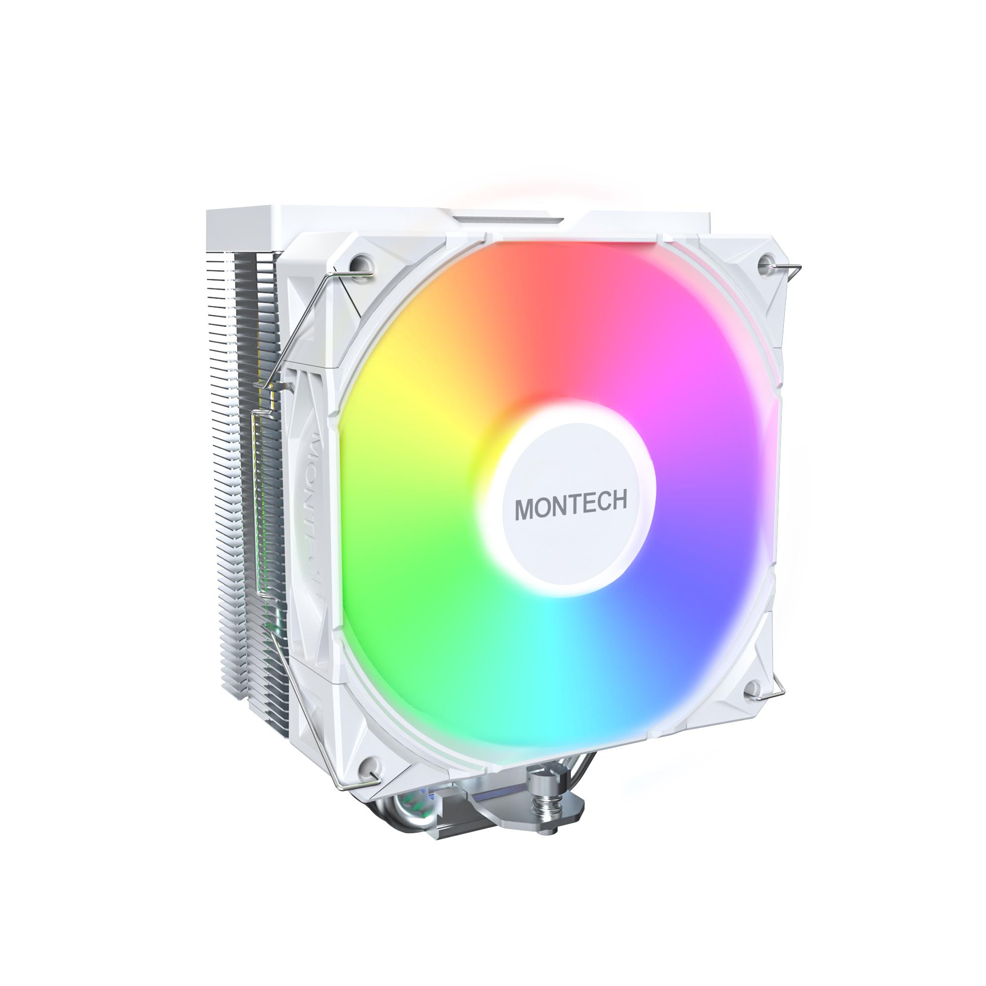 Montech NX400 ARGB (W) universalus procesoriaus aušintuvas, baltas