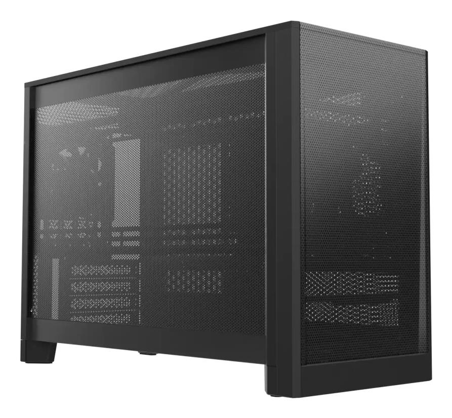 Montech PC Ten TEN(B) juodas Mini Tower korpusas, MicroATX / Mini-ITX
