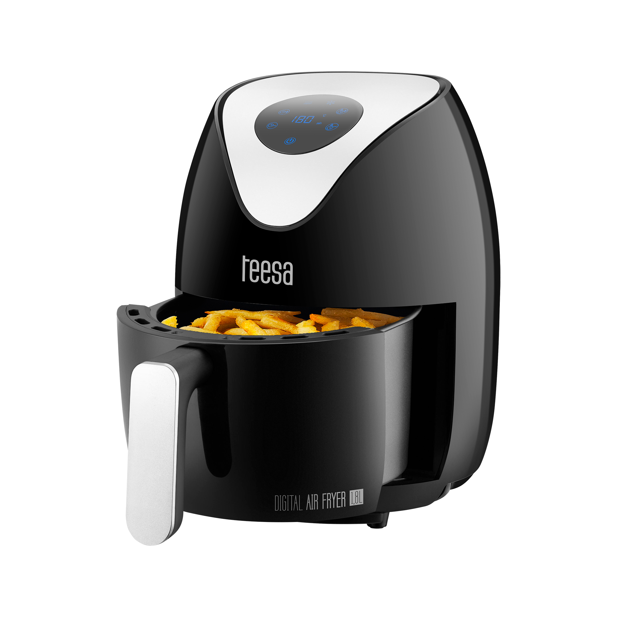 Karšto oro gruzdintuvė TEESA DIGITAL AIR FRYER, 1,8 l