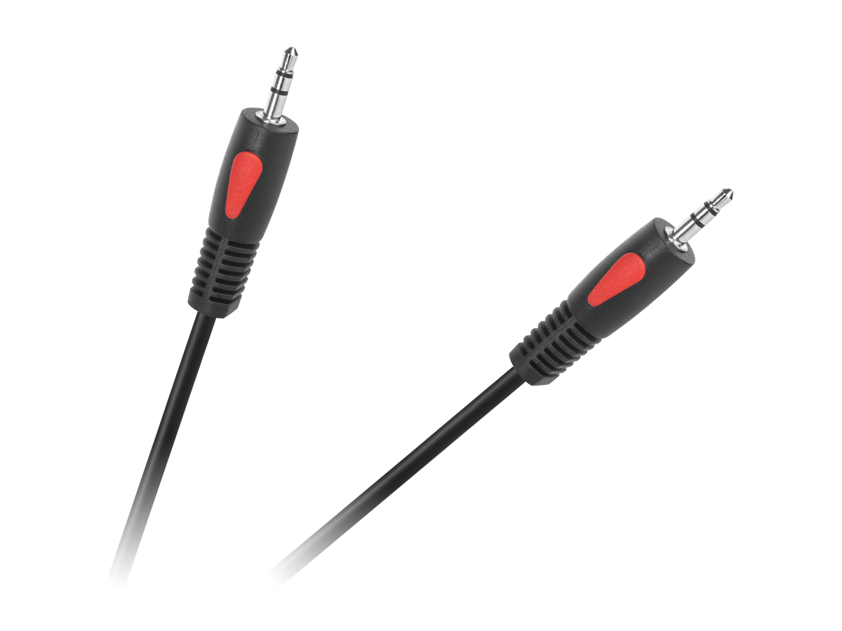 Cabletech Eco-Line 3,5 mm kištukas–kištukas kabelis, 1 m