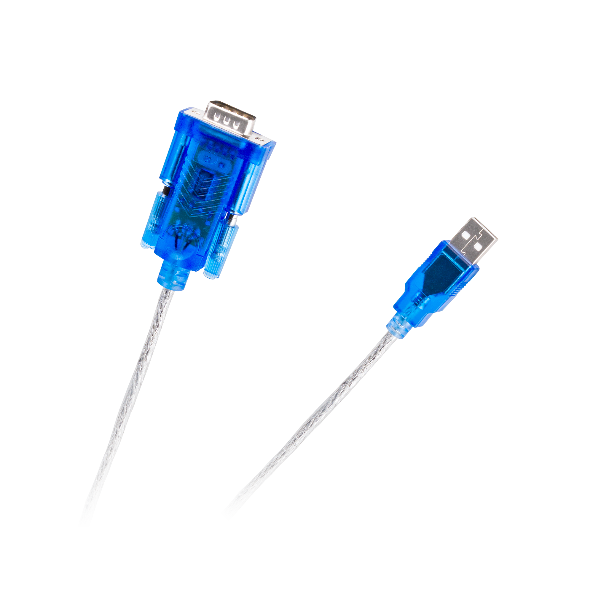 USB 2.0–RS232 keitiklio kabelis, DB9 kištukas