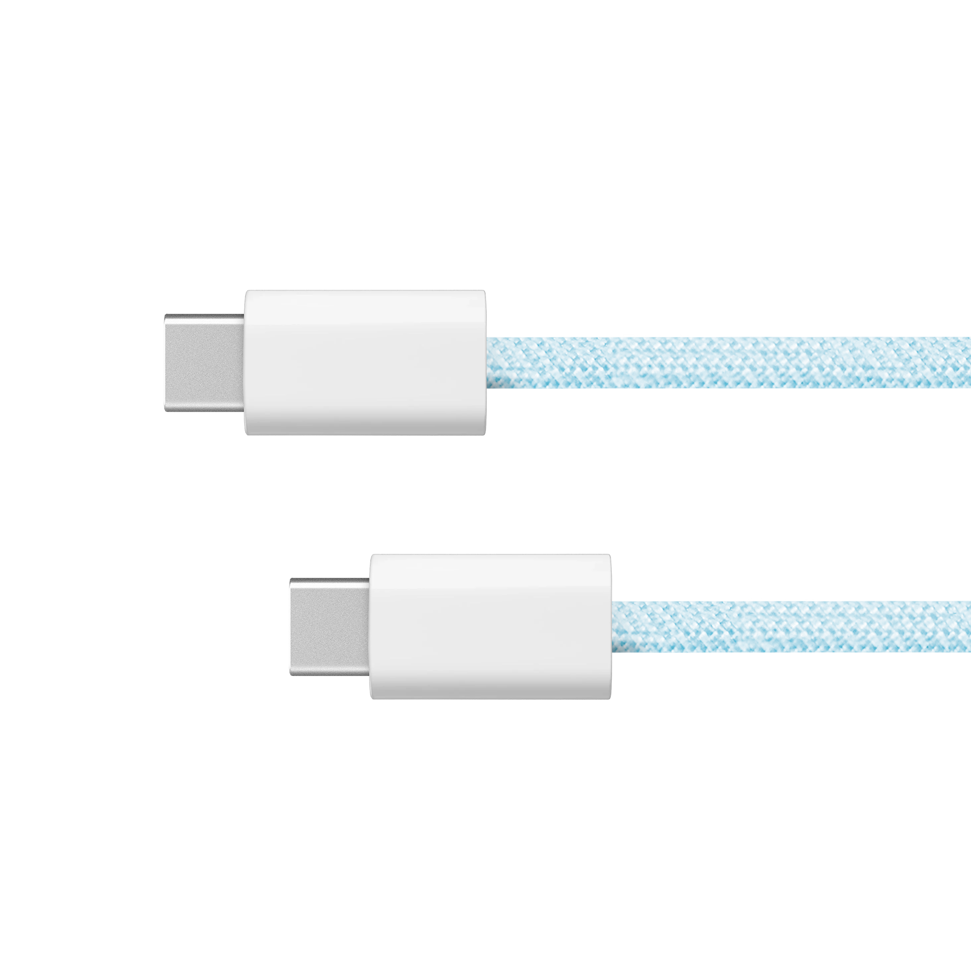 Krüger&Matz Basic USB-C–USB-C laidas, 100 W, 1,5 m, mėlynas