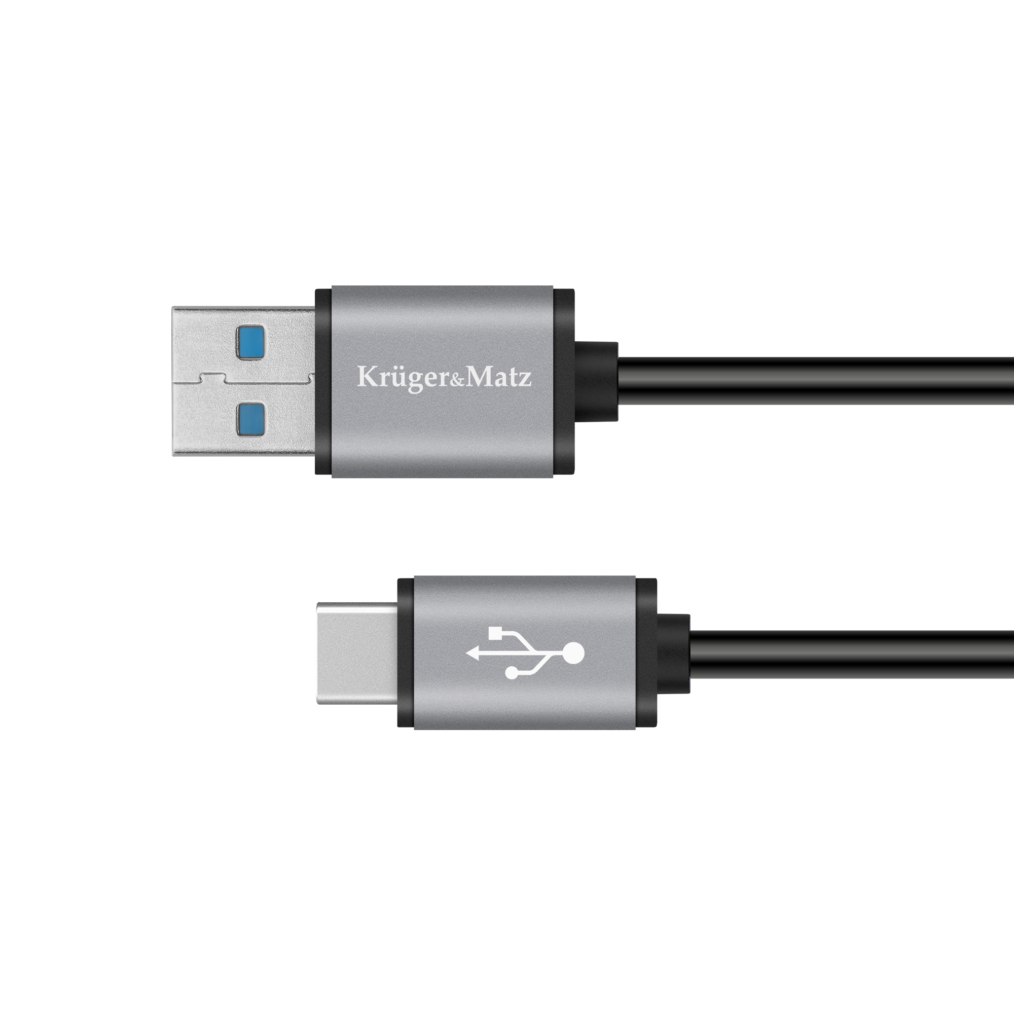 Kruger&Matz Basic USB 3.0 kištukas – USB-C kištukas kabelis, 5 Gbps, 1 m