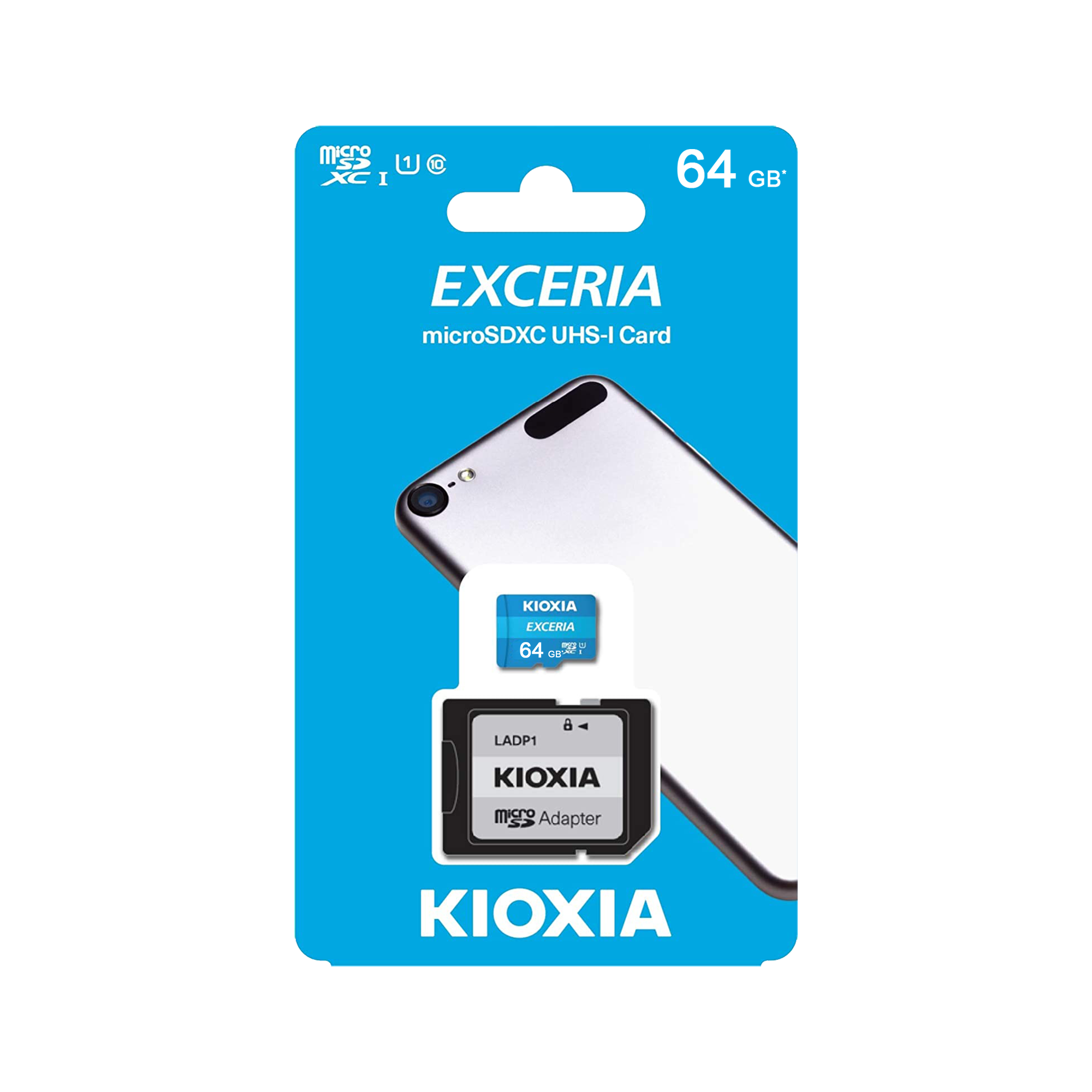 Kioxia Exceria atminties kortelė 64 GB MicroSDXC Class 10 UHS-I