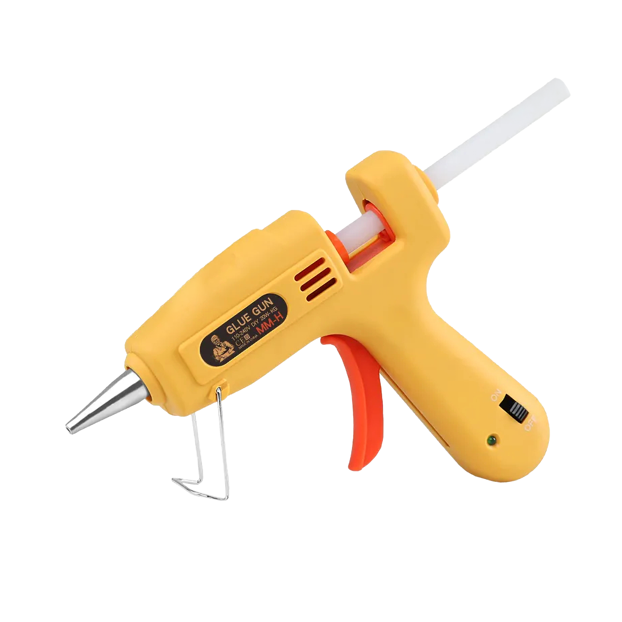 E6178 mini hot glue gun kit, 20 W, 8 mm