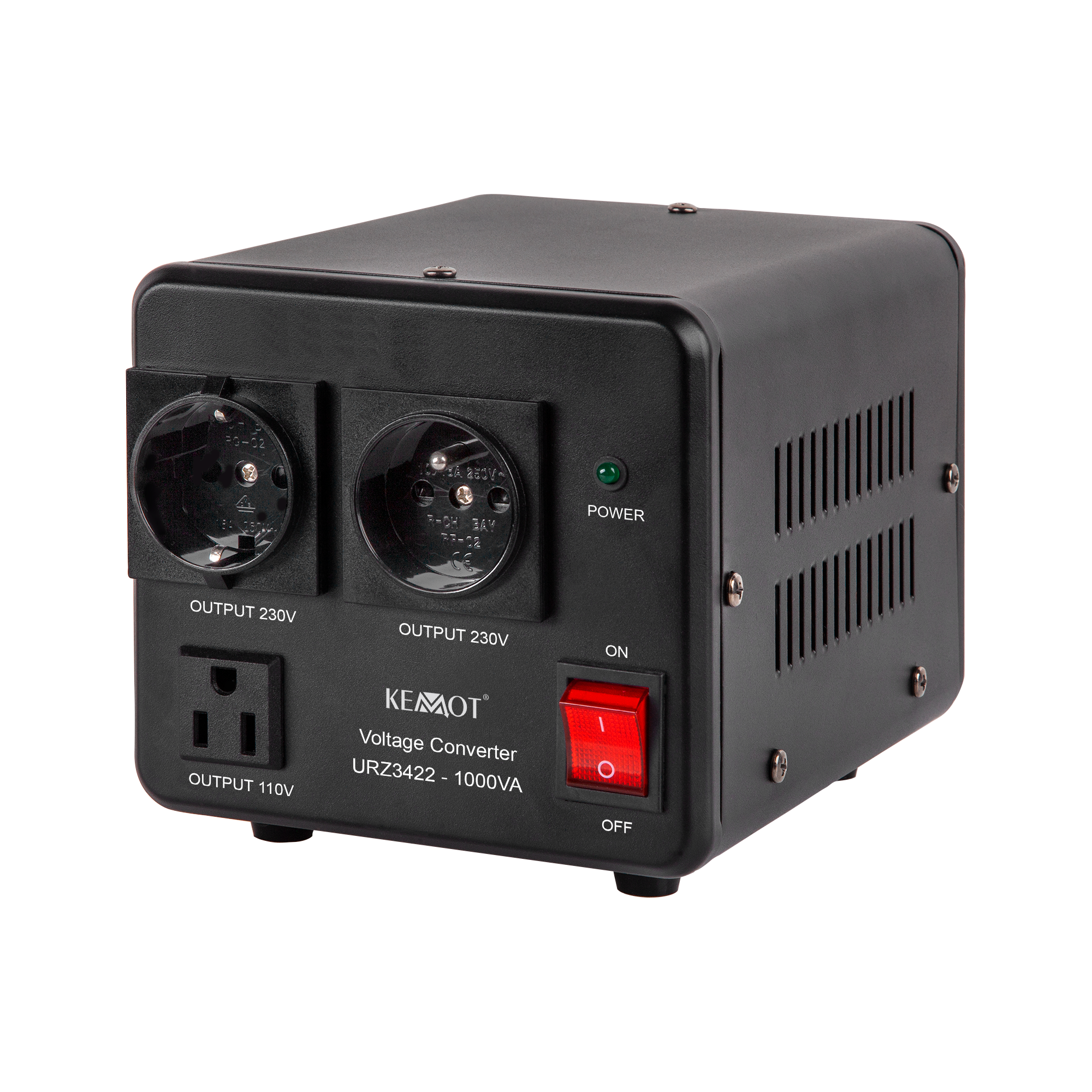 KEMOT įtampos keitiklis, 800 W/1000 VA