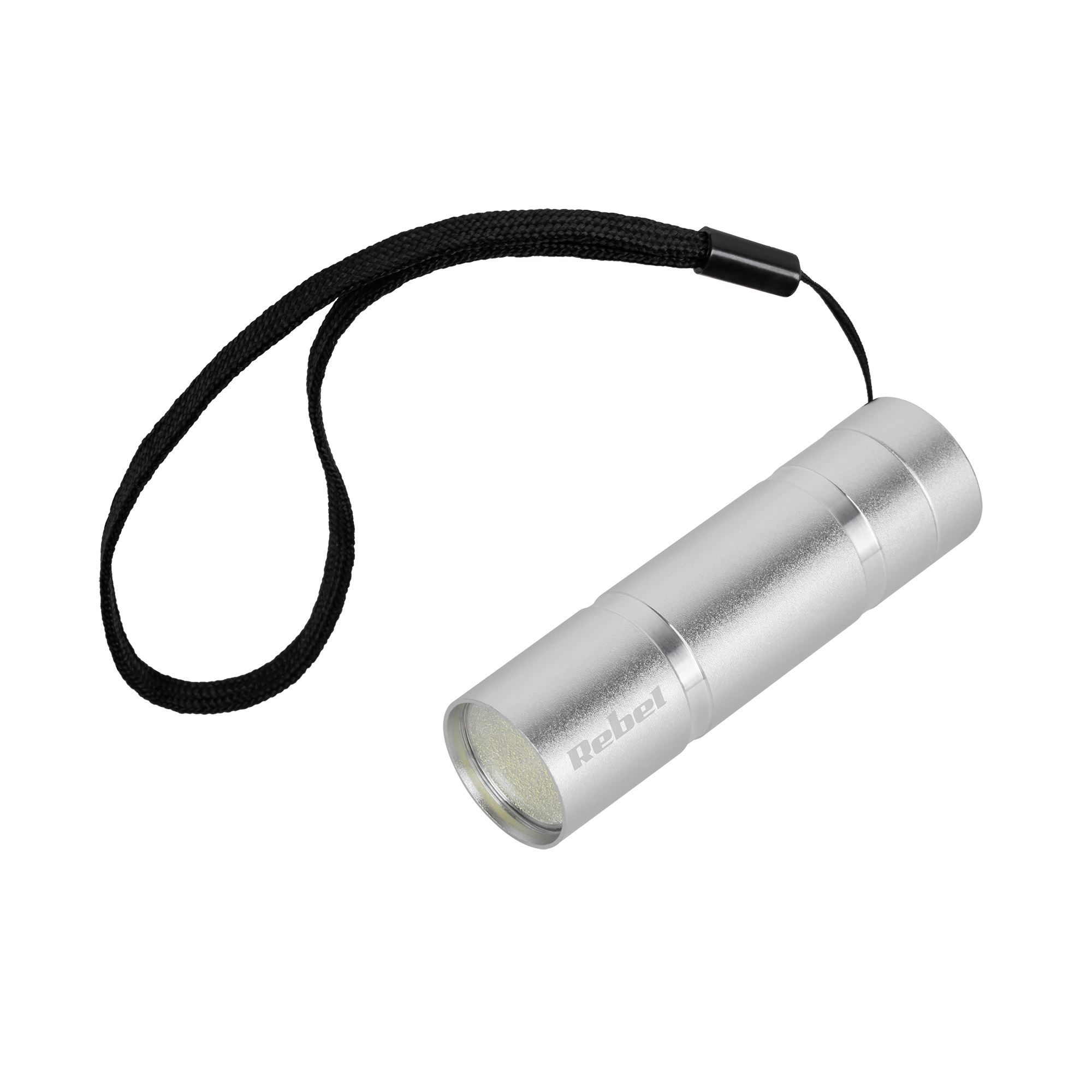 Aluminium COB flashlight, 1 W