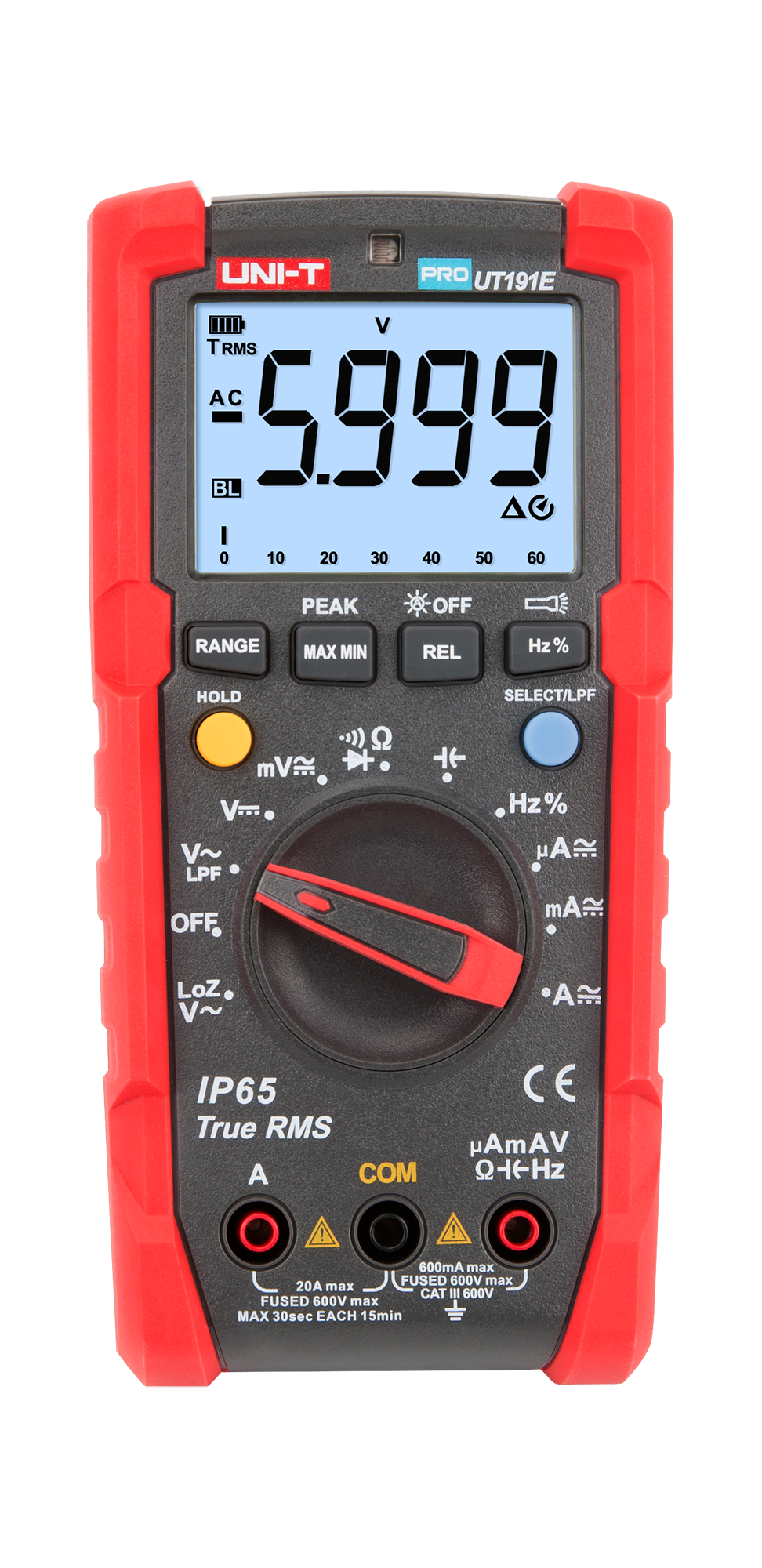 Skaitmeninis multimetras Uni-T PRO UT191E
