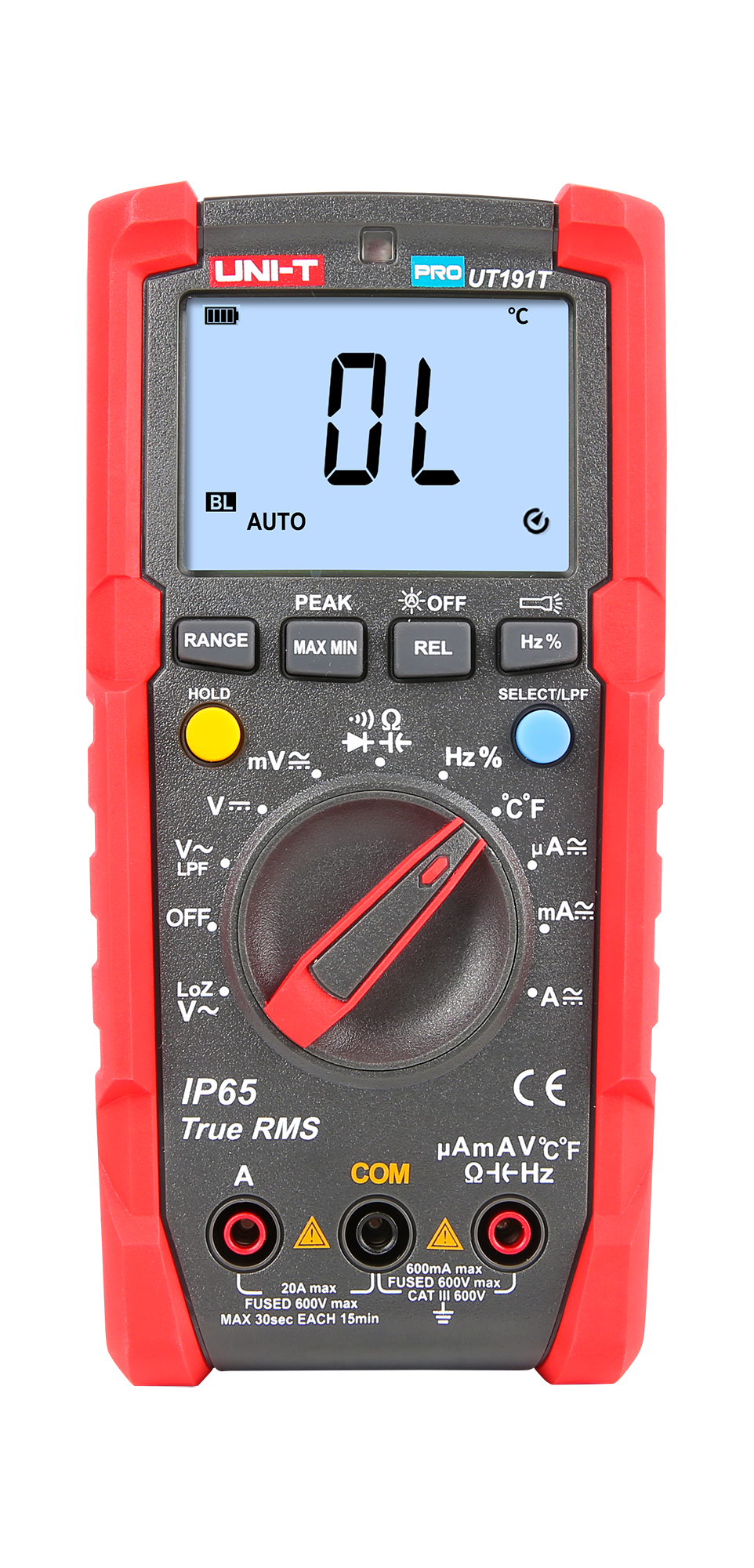 Skaitmeninis multimetras Uni-T PRO UT191T