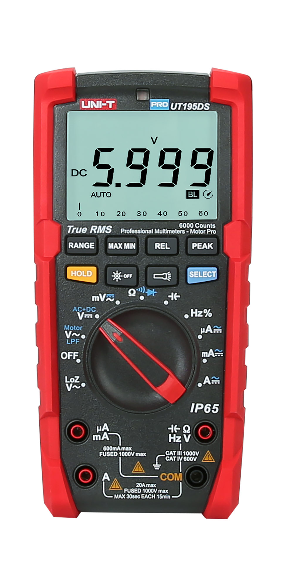 Skaitmeninis multimetras Uni-T PRO UT195DS