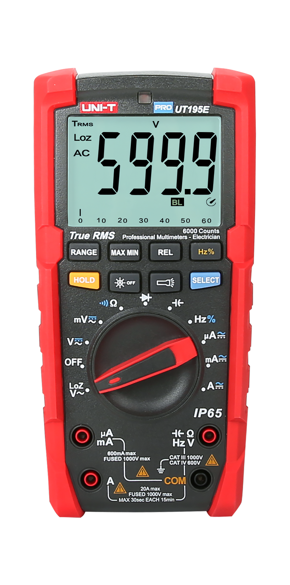 Skaitmeninis multimetras Uni-T PRO UT195E