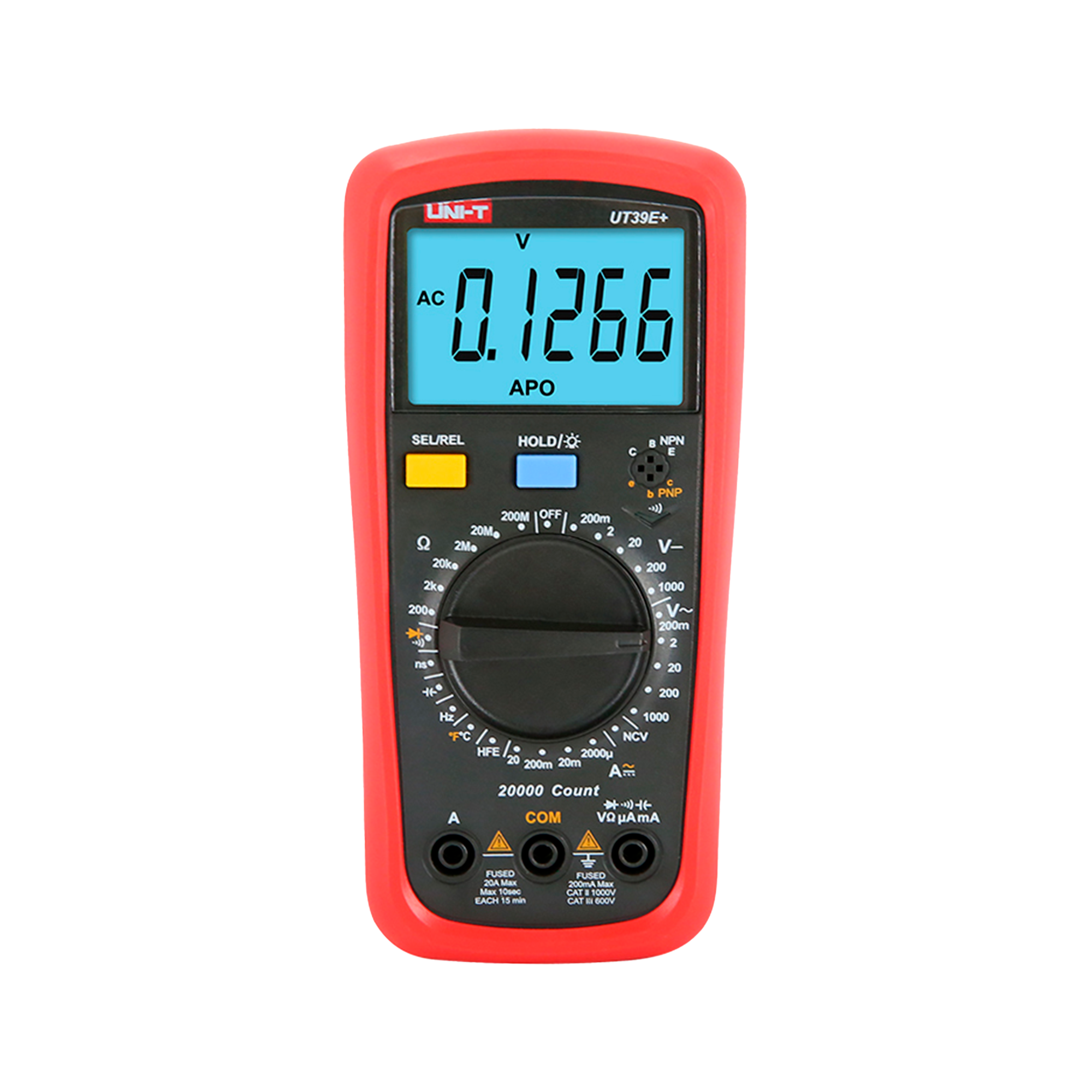 Skaitmeninis multimetras Uni-T UT39E+