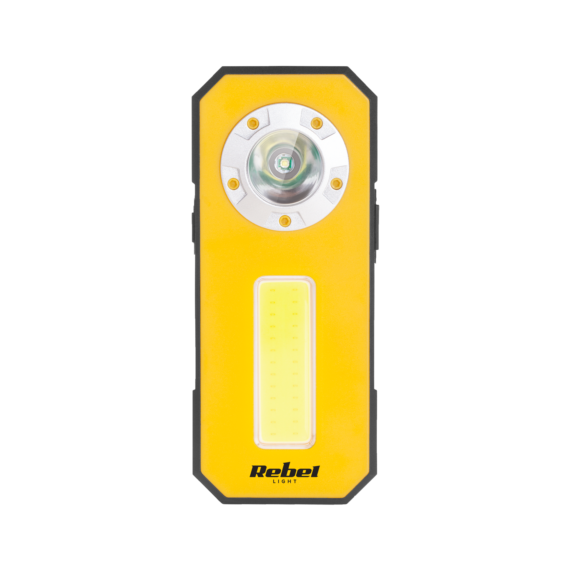 Mini akumuliatorinis dirbtuvių šviestuvas (3 W COB + 3 W LED)
