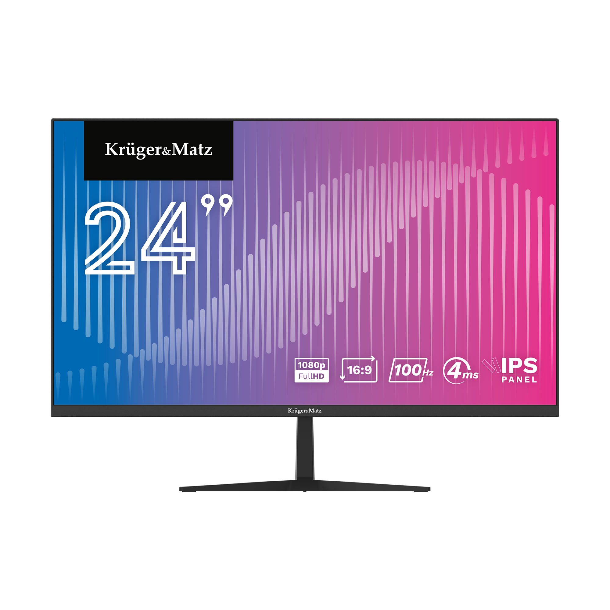 Krüger&Matz 24 colių 100 Hz monitorius