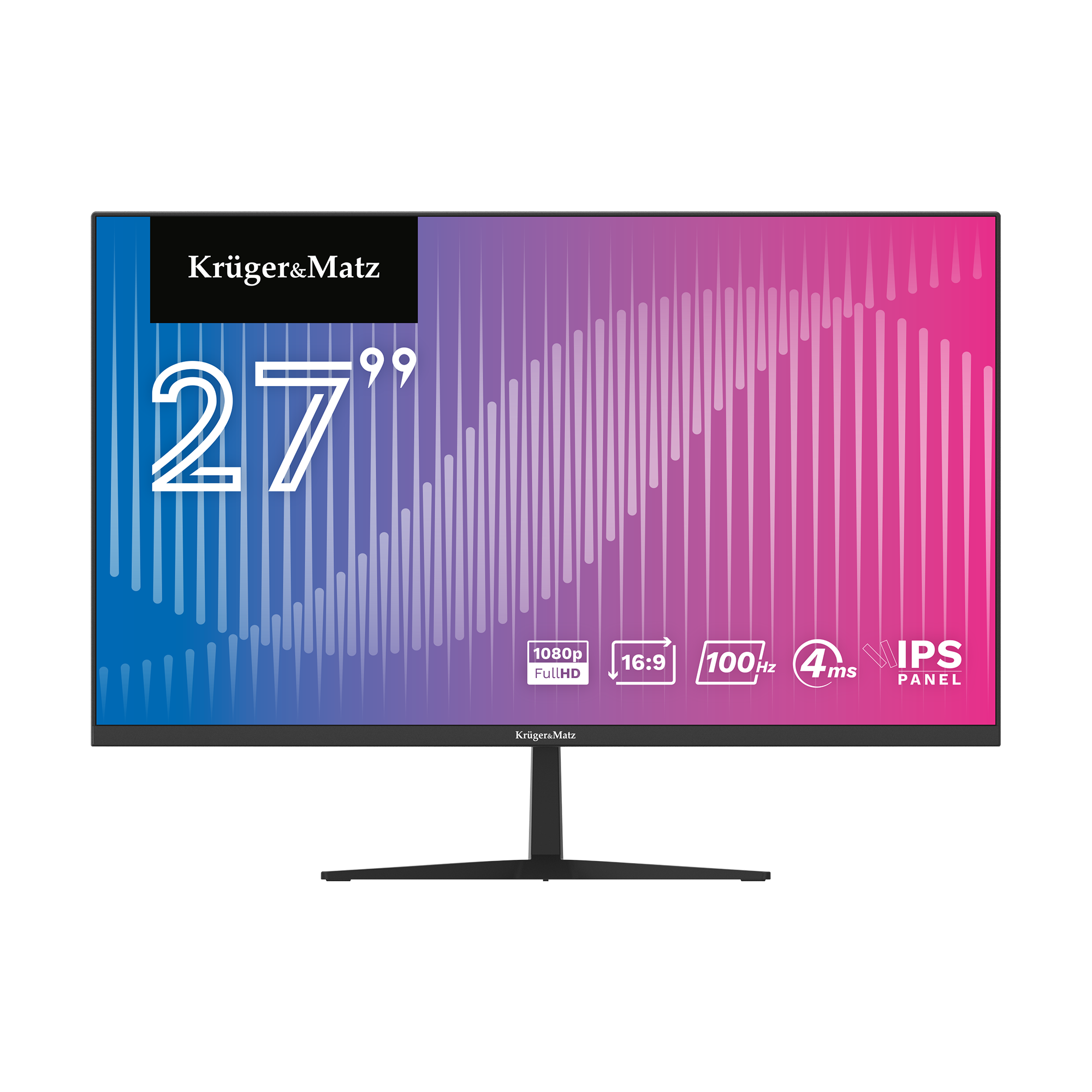 Krüger&Matz 27 colių 100 Hz monitorius