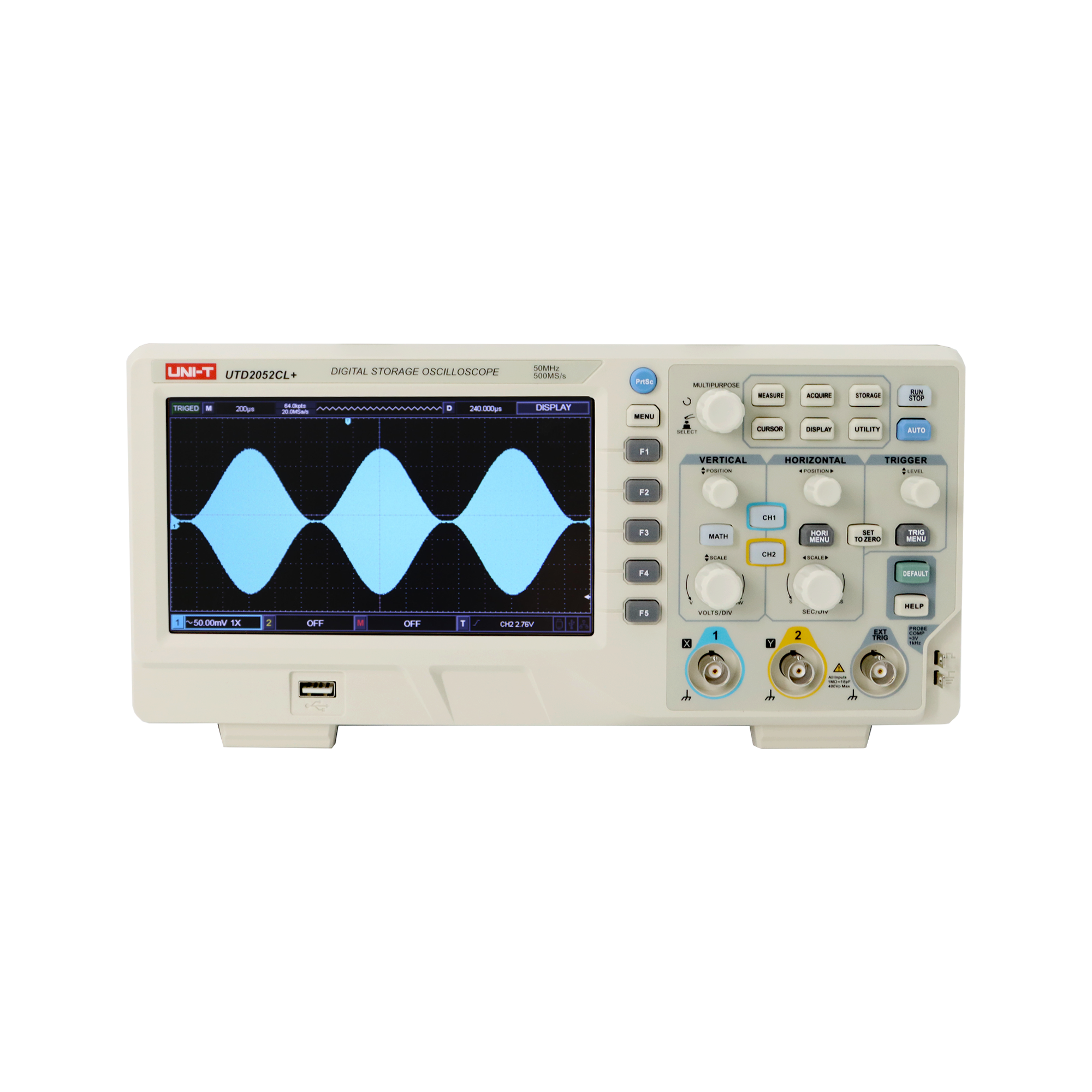 Osciloskopas Uni-T UTD2052CL+