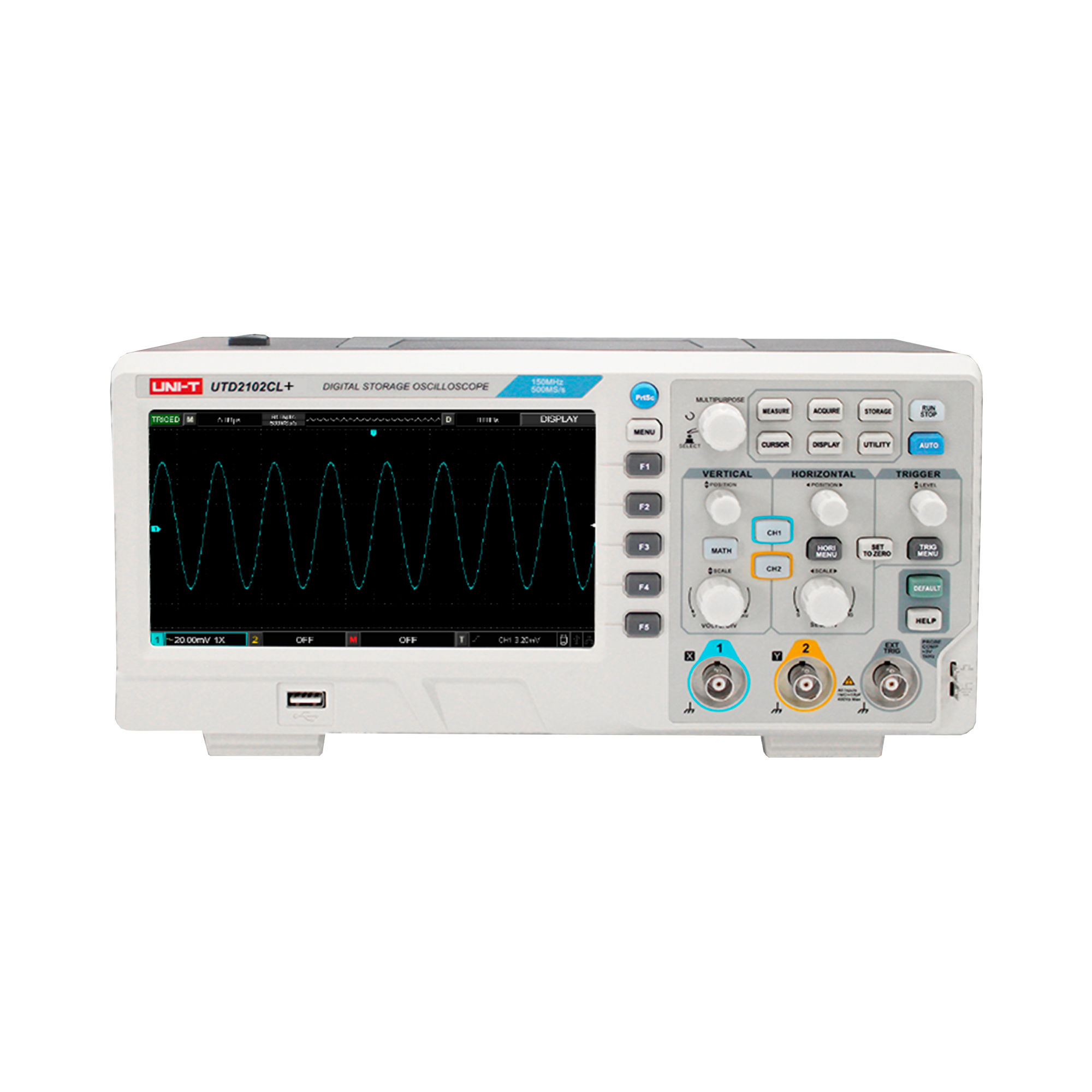 Osciloskopas Uni-T UTD2102CL+