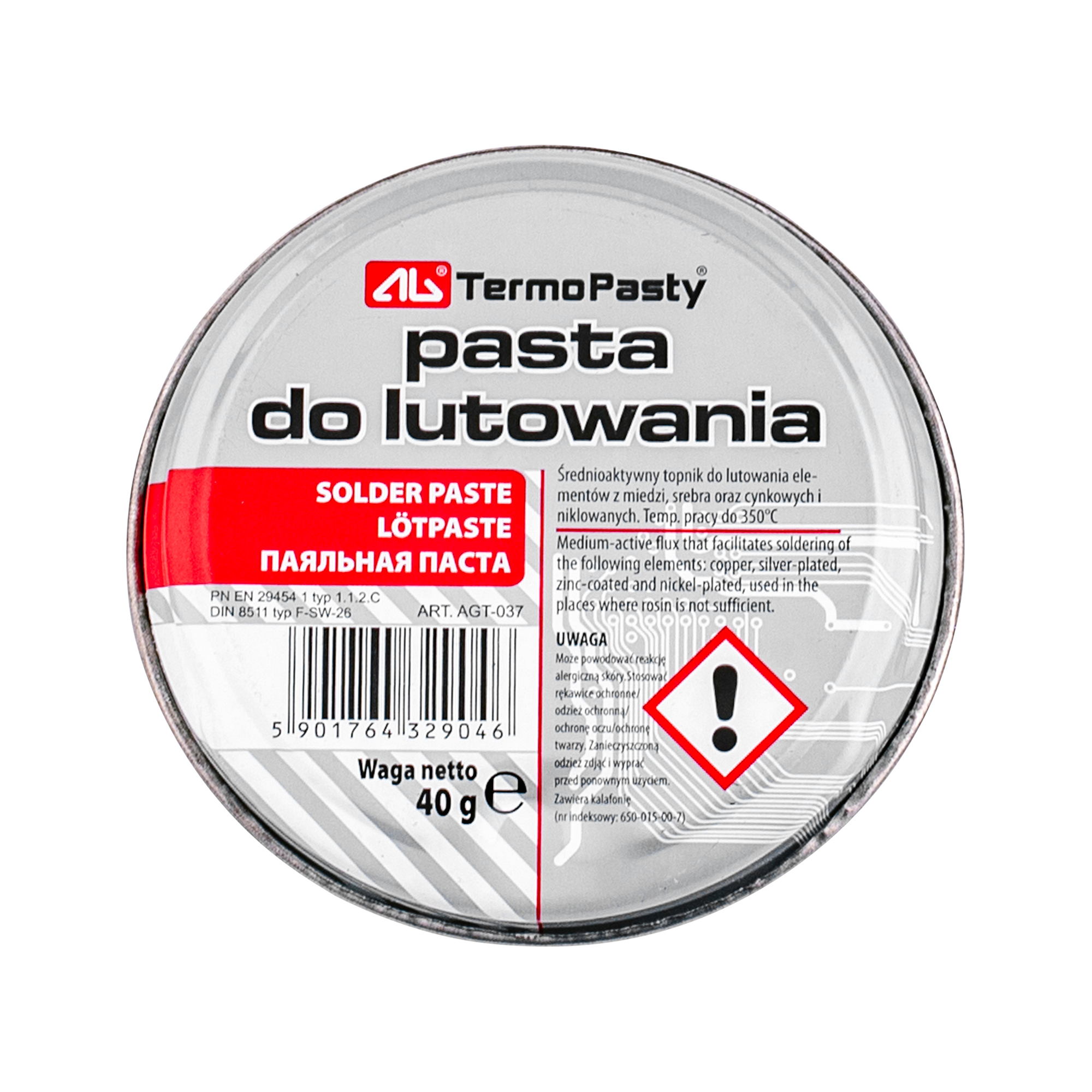 Litavimo pasta AG, 40 g, AGT-037