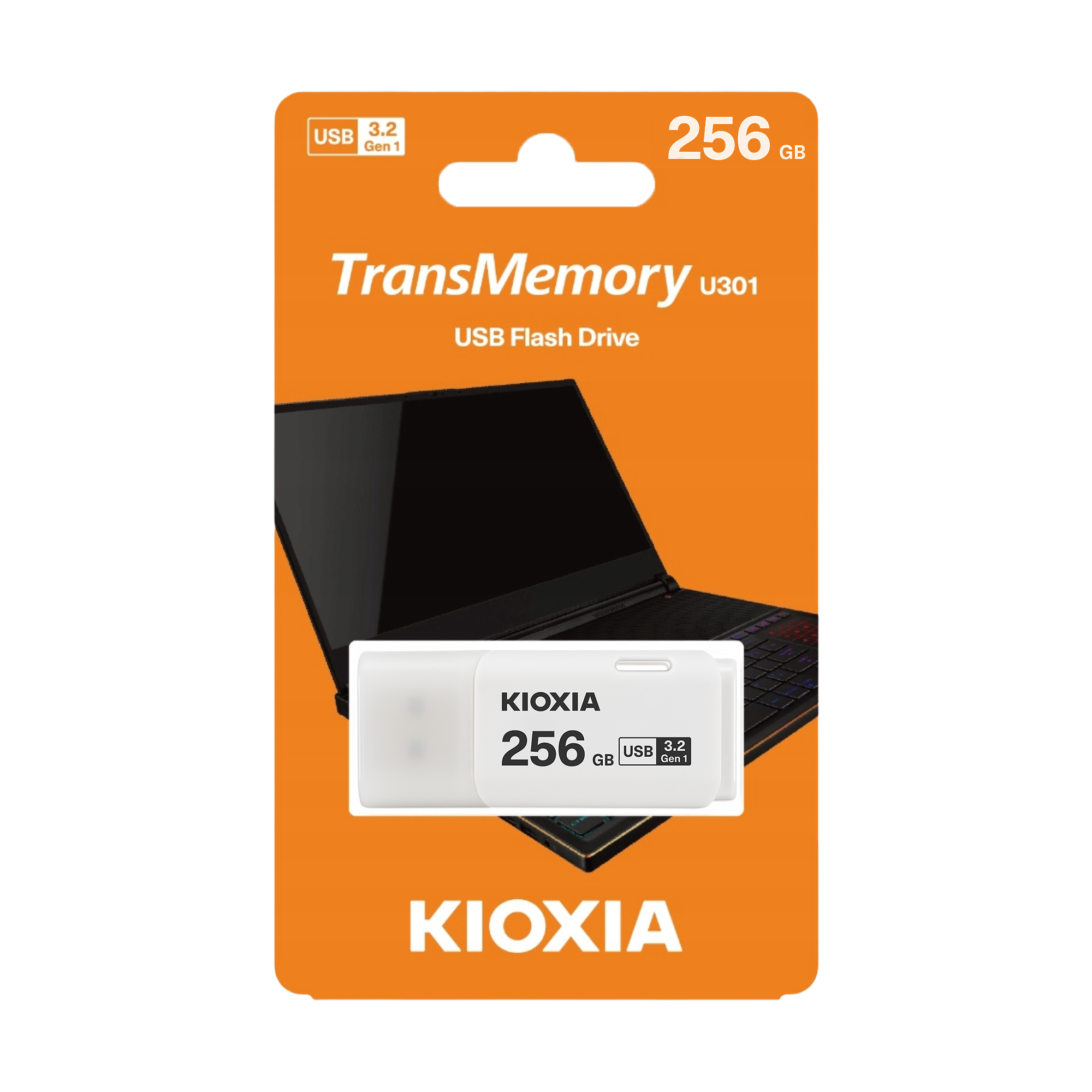 Kioxia Hayabusa USB 3.2 atmintukas, 256 GB