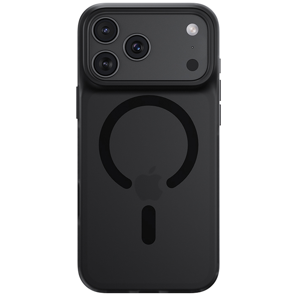 Juodas „Benks Magnetic Lucid Armor Pro“ kevlaro dėklas su metaliniu rėmeliu (C.K.PC.AP.BK.0073), skirtas iPhone 18 Pro Max / iPhone 17 Pro Max su „Camera Control“ mygtuku