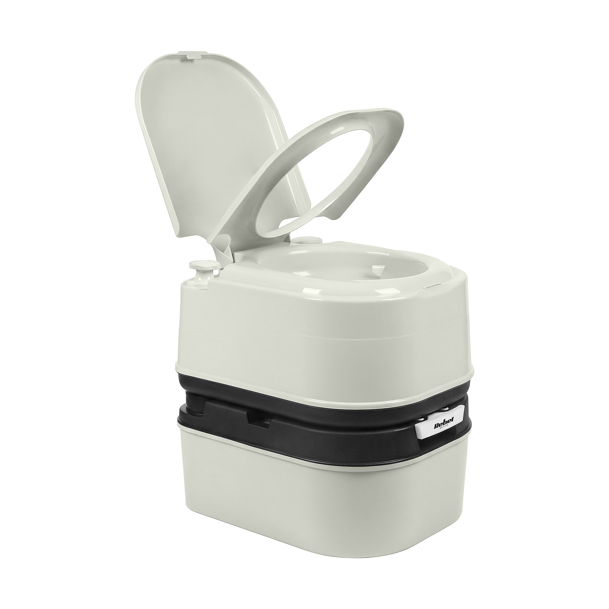 REBEL ACTIVE nešiojamasis turistinis tualetas, 24 l / 20 l