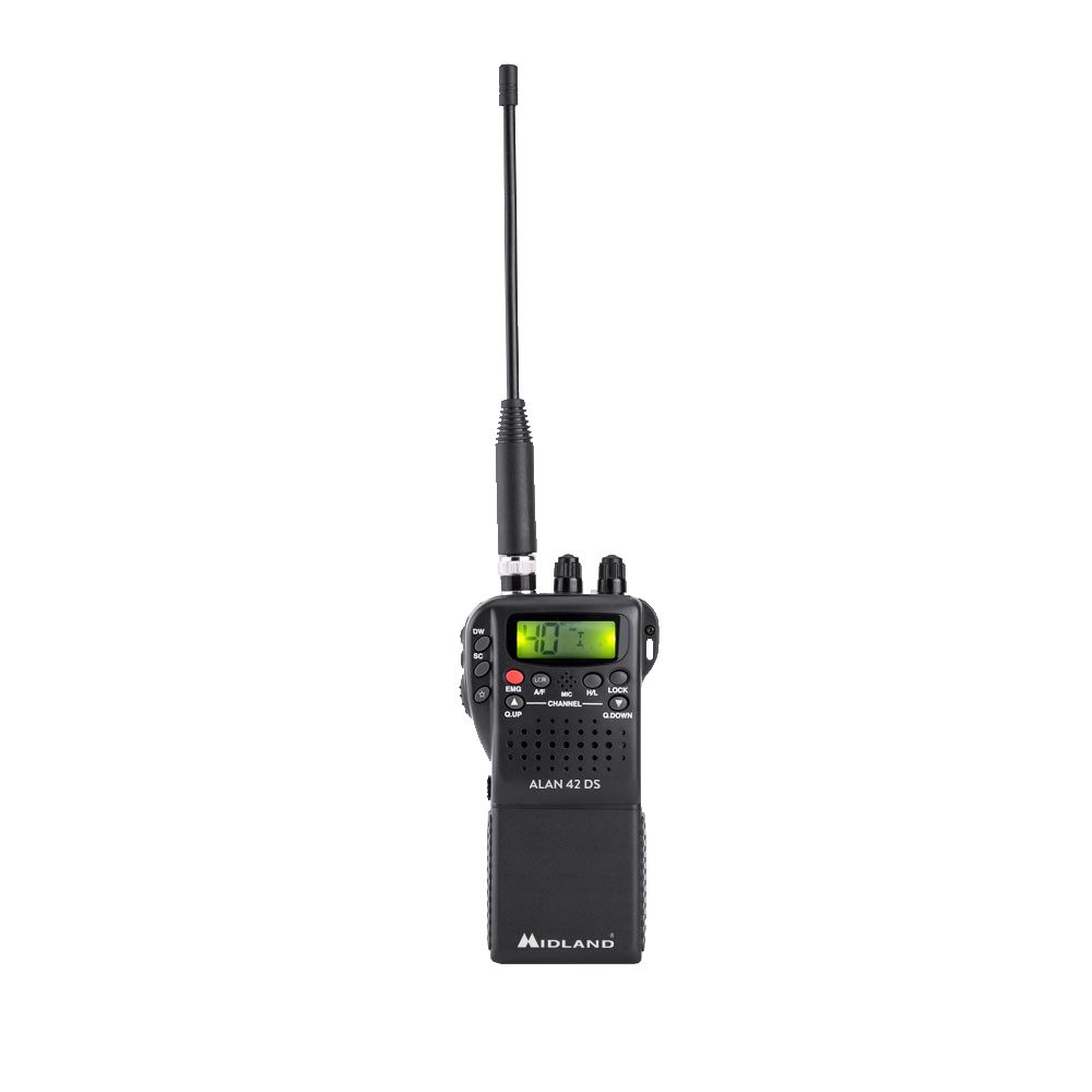 CB radijo stotelė ALAN 42DS AM/FM su skaitmeniniu triukšmo slopinimu