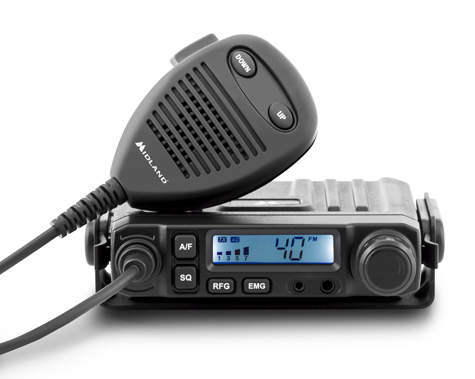 CB radijo stotelė Midland M-Mini AM/FM, multi USB