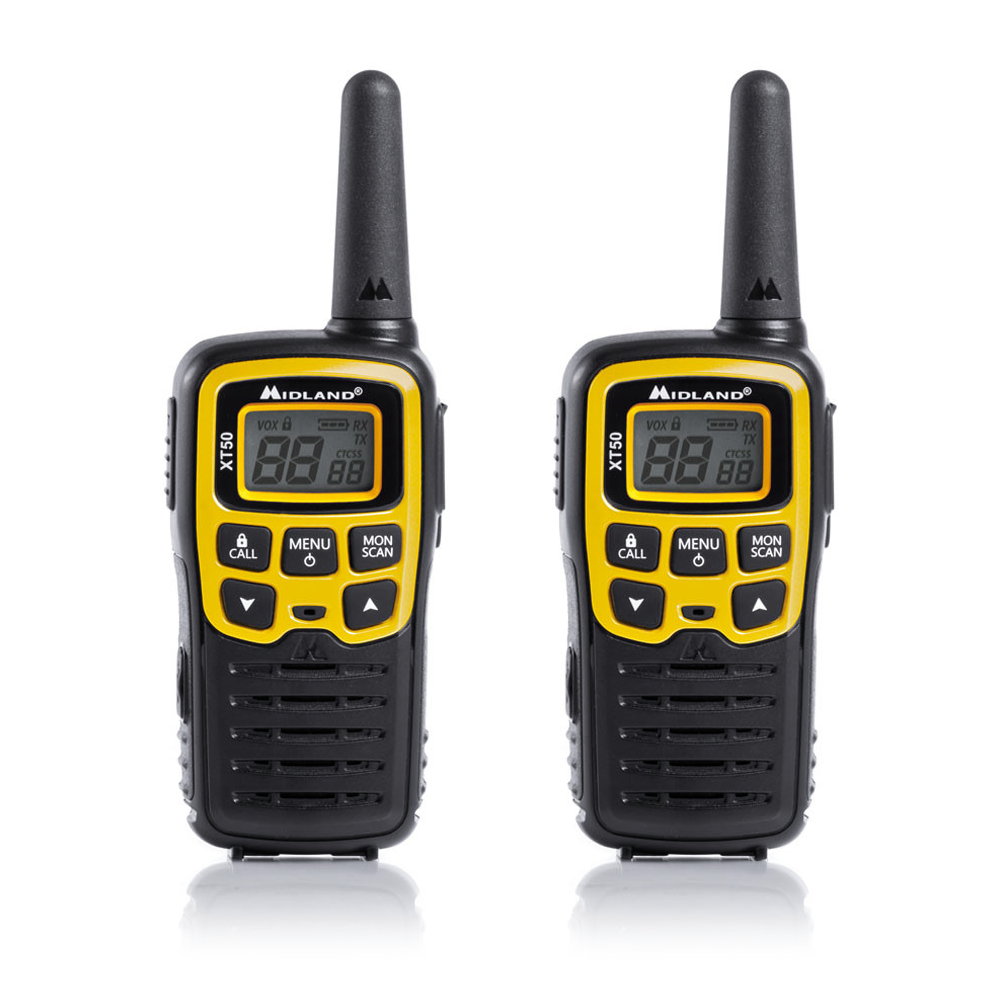MIDLAND XT50 PMR rankinės radijo stotelės lagamine