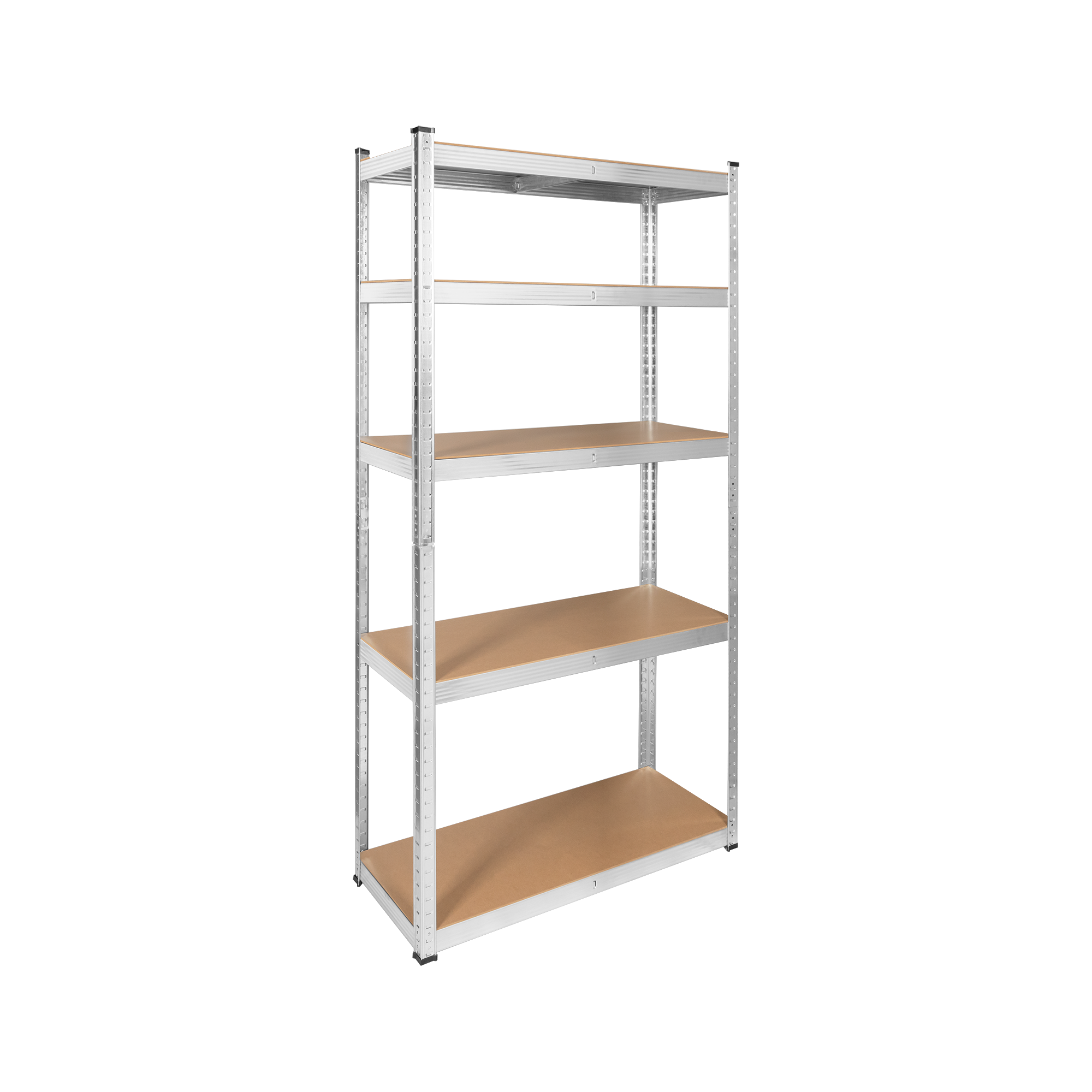 Металлический складской стеллаж Rebel 180 x 90 x 40, серебристый