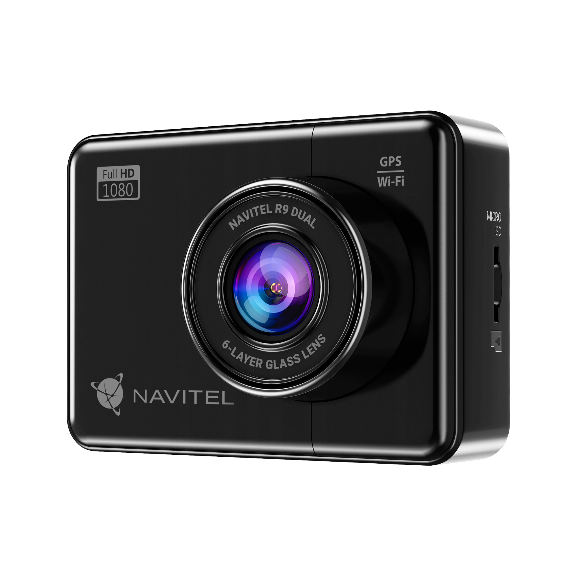 Navitel R9 DUAL – dviejų kanalų Full HD automobilinis vaizdo registratorius su Wi-Fi ir garso įrašymu
